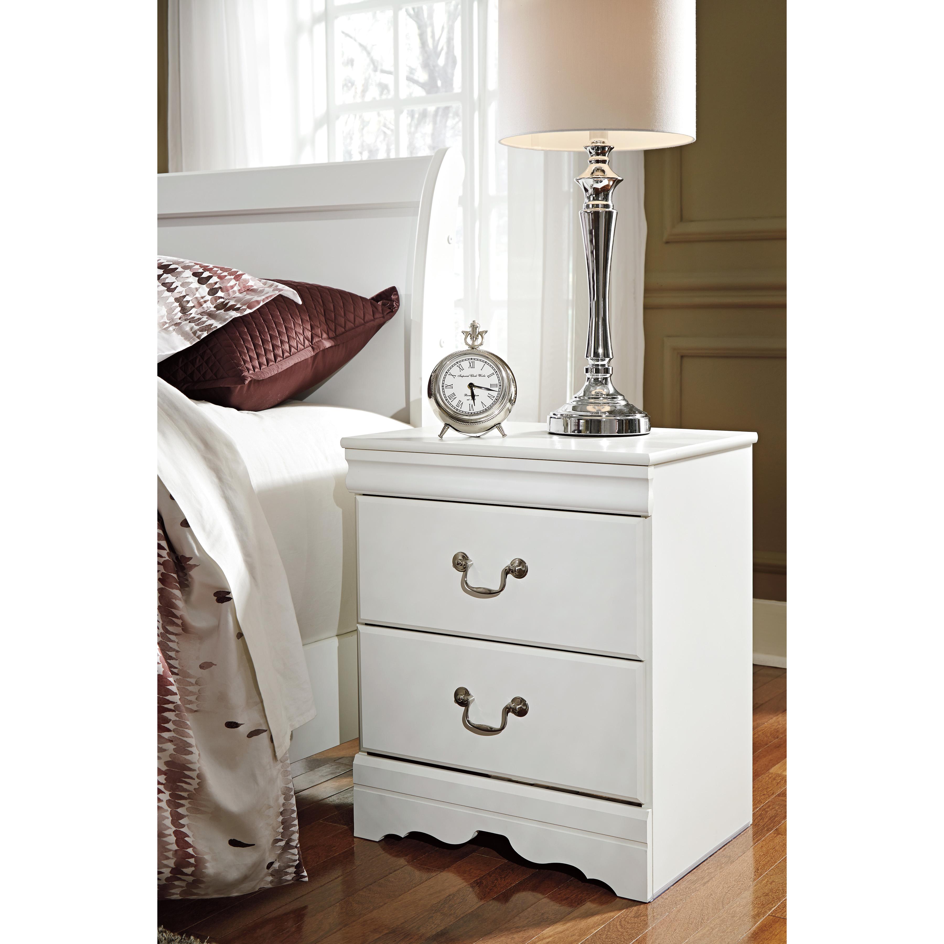  Signature Design by Ashley Anarasia 2-Drawer Nightstand B129-92 IMAGE 2