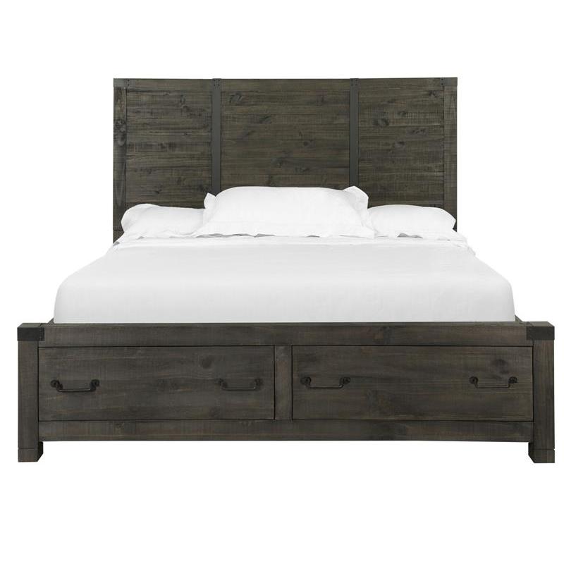  Magnussen Abington King Panel Bed with Storage B3804-54R/B3804-64H/B3804-65F IMAGE 1
