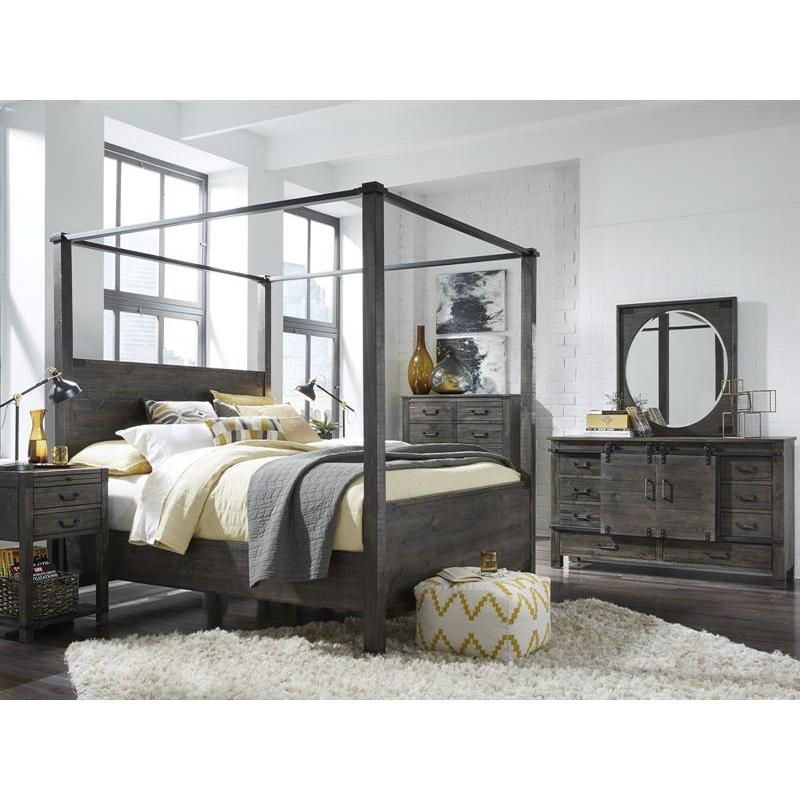  Magnussen Abington King Poster Bed B3804-56P/B3804-56R/B3804-66H IMAGE 3