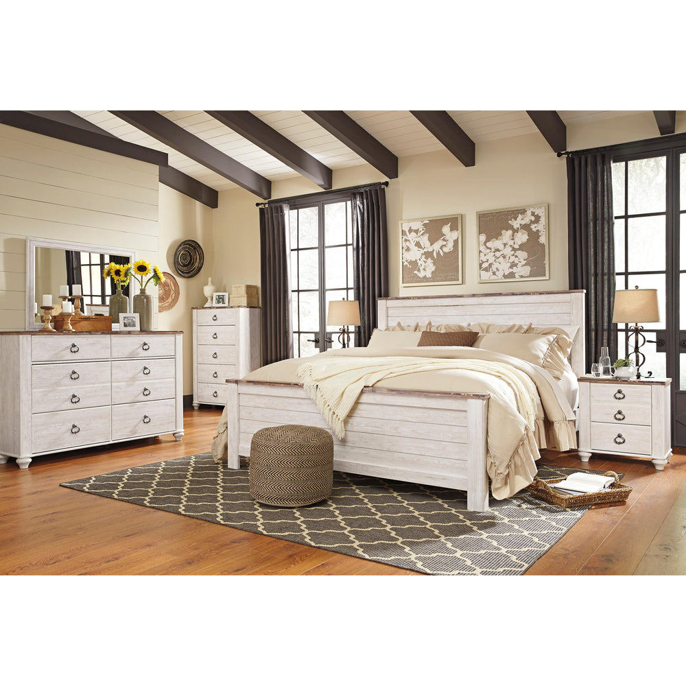  Signature Design by Ashley Willowton California King Panel Bed B267-58/B267-56/B267-94 IMAGE 4