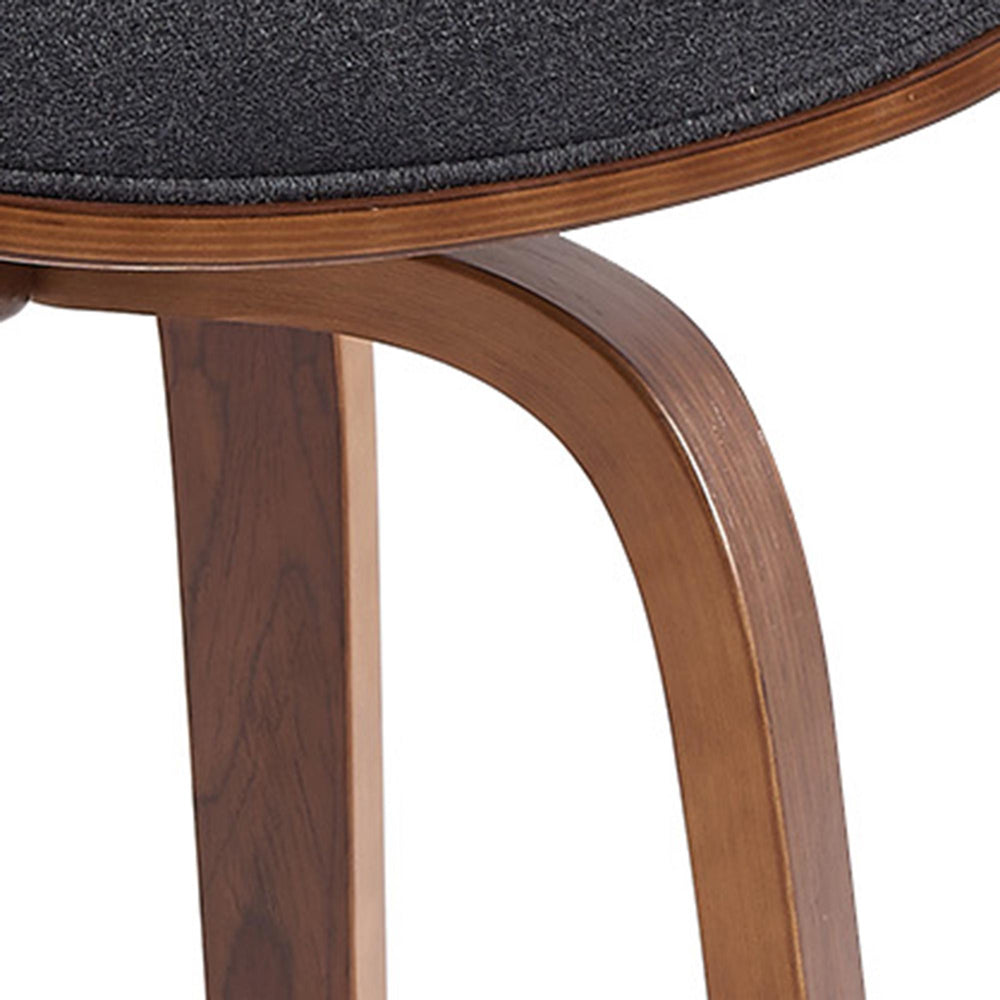  !nspire Holt 203-981CH 26" Counter Stool - Charcoal and Walnut IMAGE 5