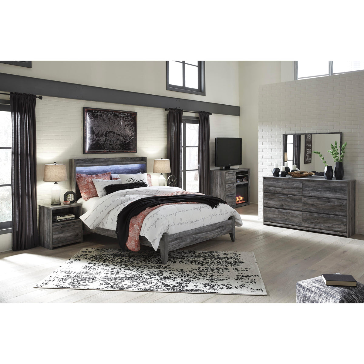  Signature Design by Ashley Baystorm 1-Drawer Nightstand B221-91 IMAGE 13
