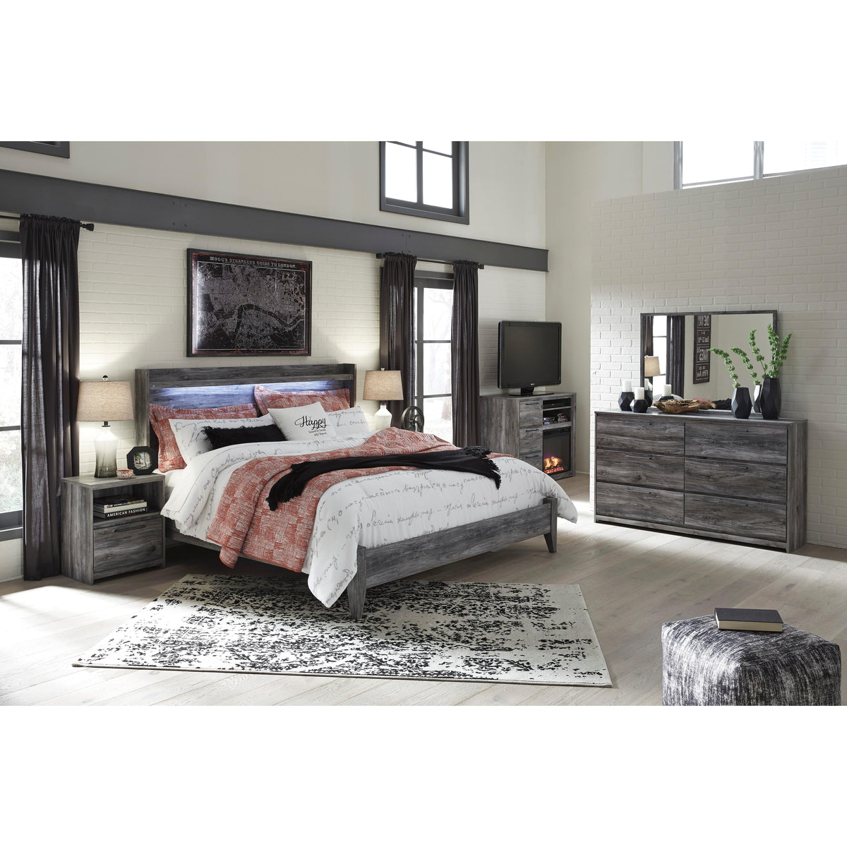  Signature Design by Ashley Baystorm 1-Drawer Nightstand B221-91 IMAGE 15