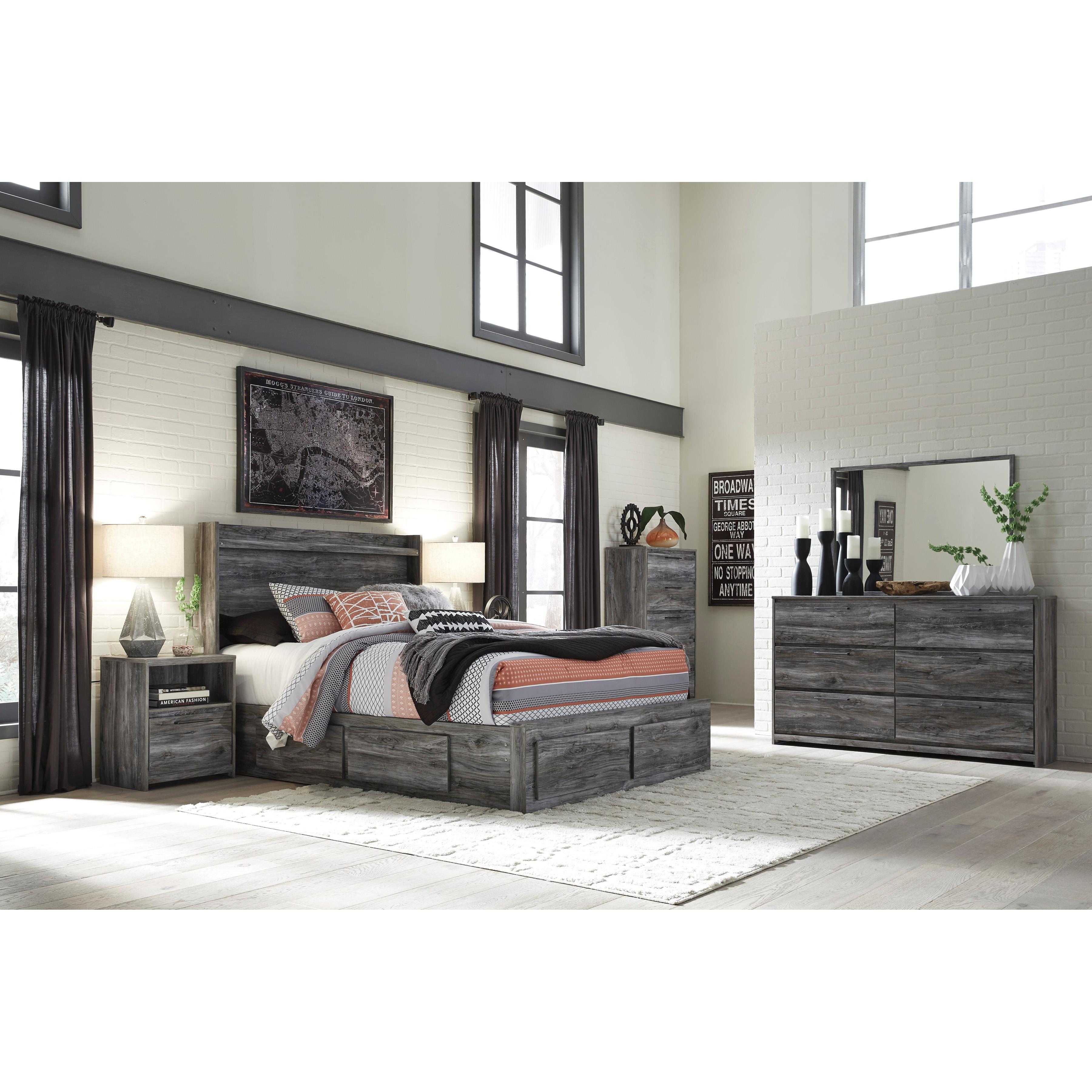  Signature Design by Ashley Baystorm King Panel Bed with Storage B221-58/B221-56S/B221-60/B221-60/B100-14 IMAGE 7