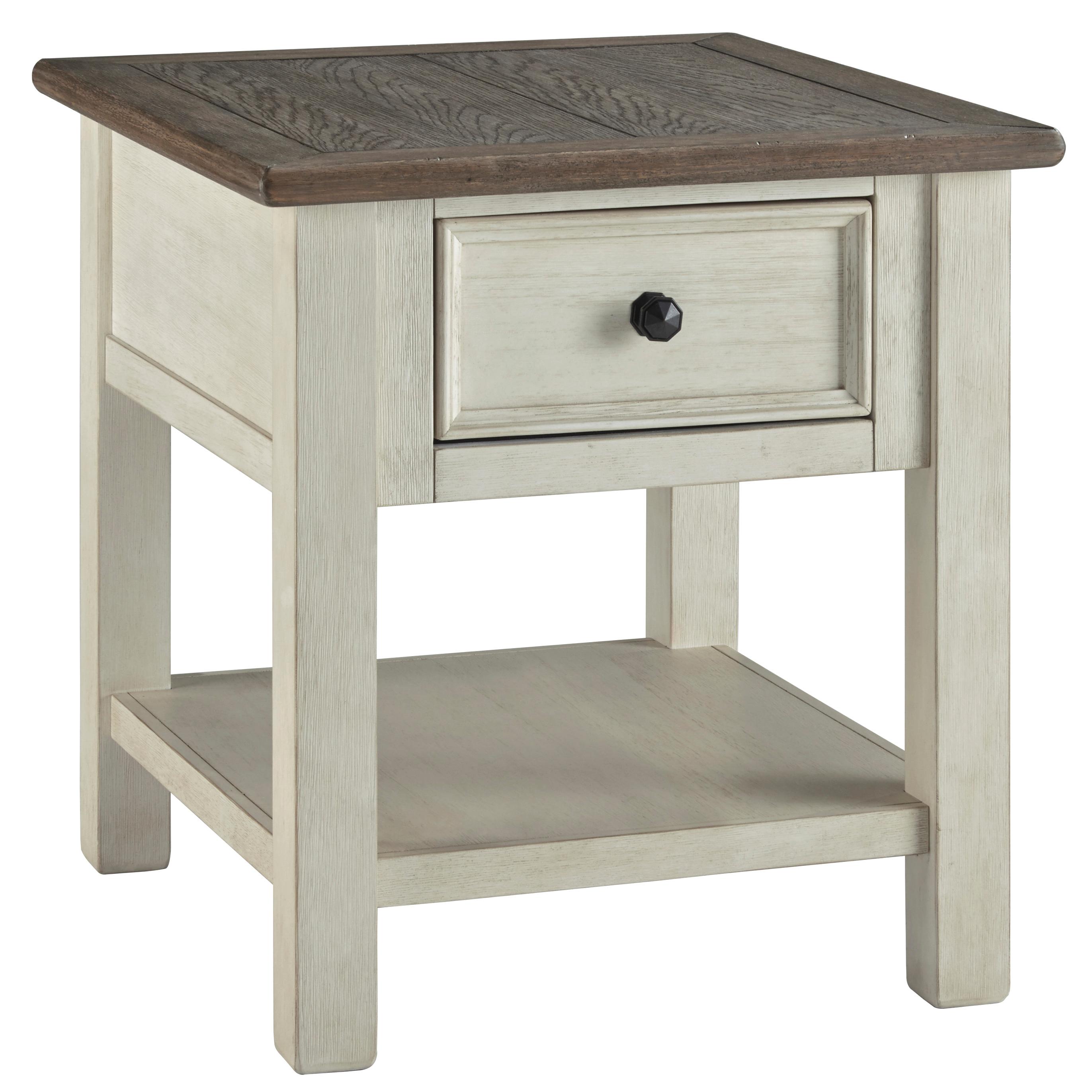  Signature Design by Ashley Bolanburg End Table T637-3 IMAGE 1