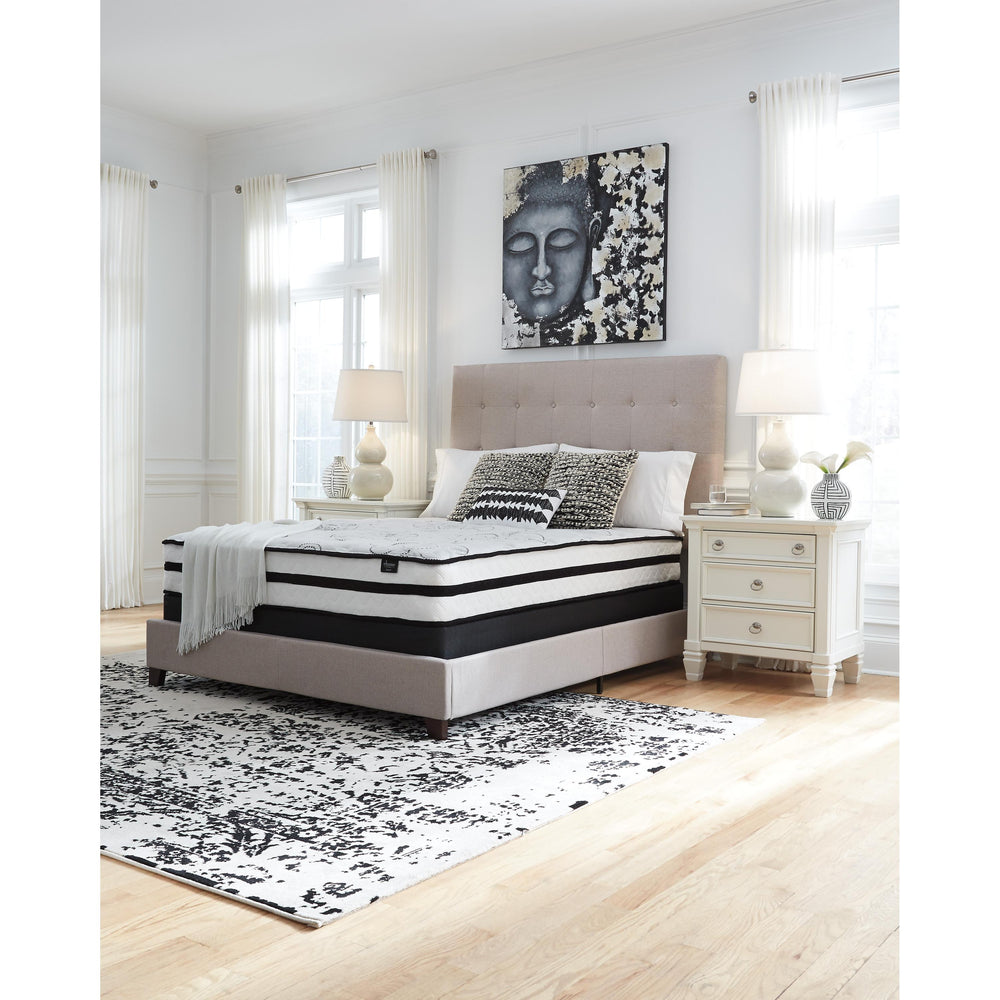  Sierra Sleep Chime 10 Inch Hybrid M69631 Queen Mattress IMAGE 3