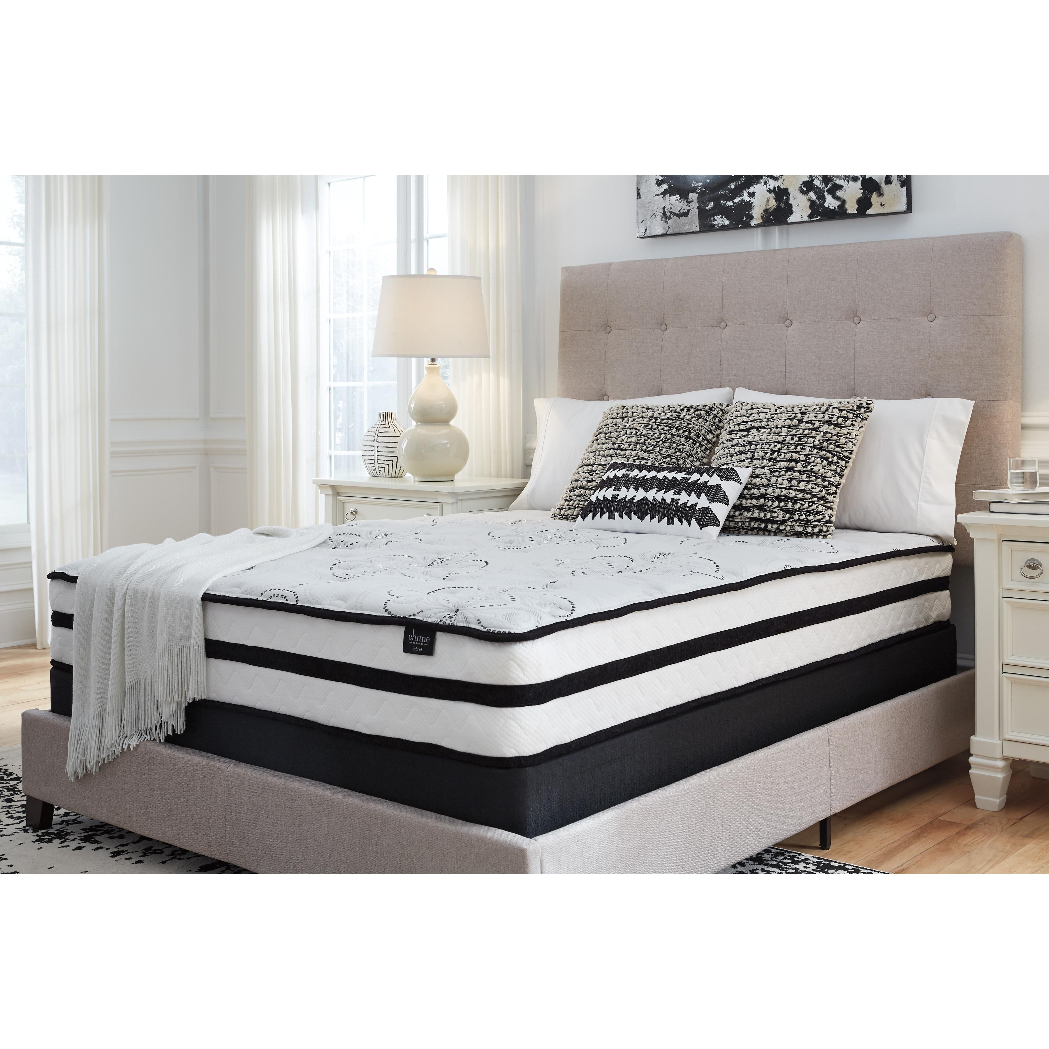  Sierra Sleep Chime 10 Inch Hybrid M69631 Queen Mattress IMAGE 6