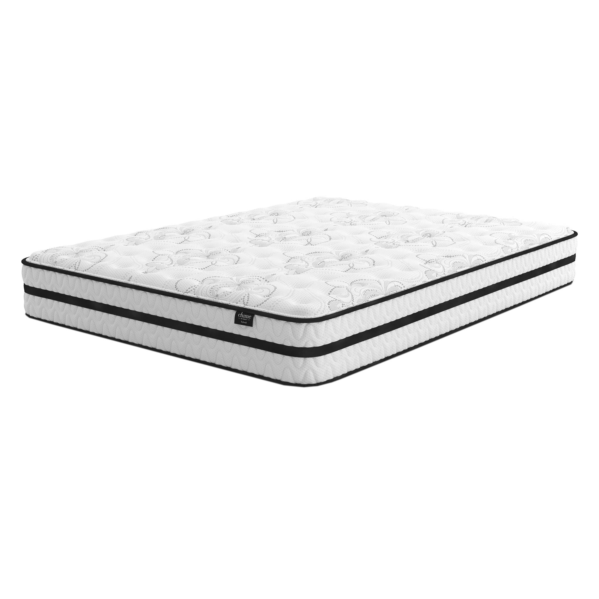  Sierra Sleep Chime 10 Inch Hybrid M69641 King Mattress IMAGE 1
