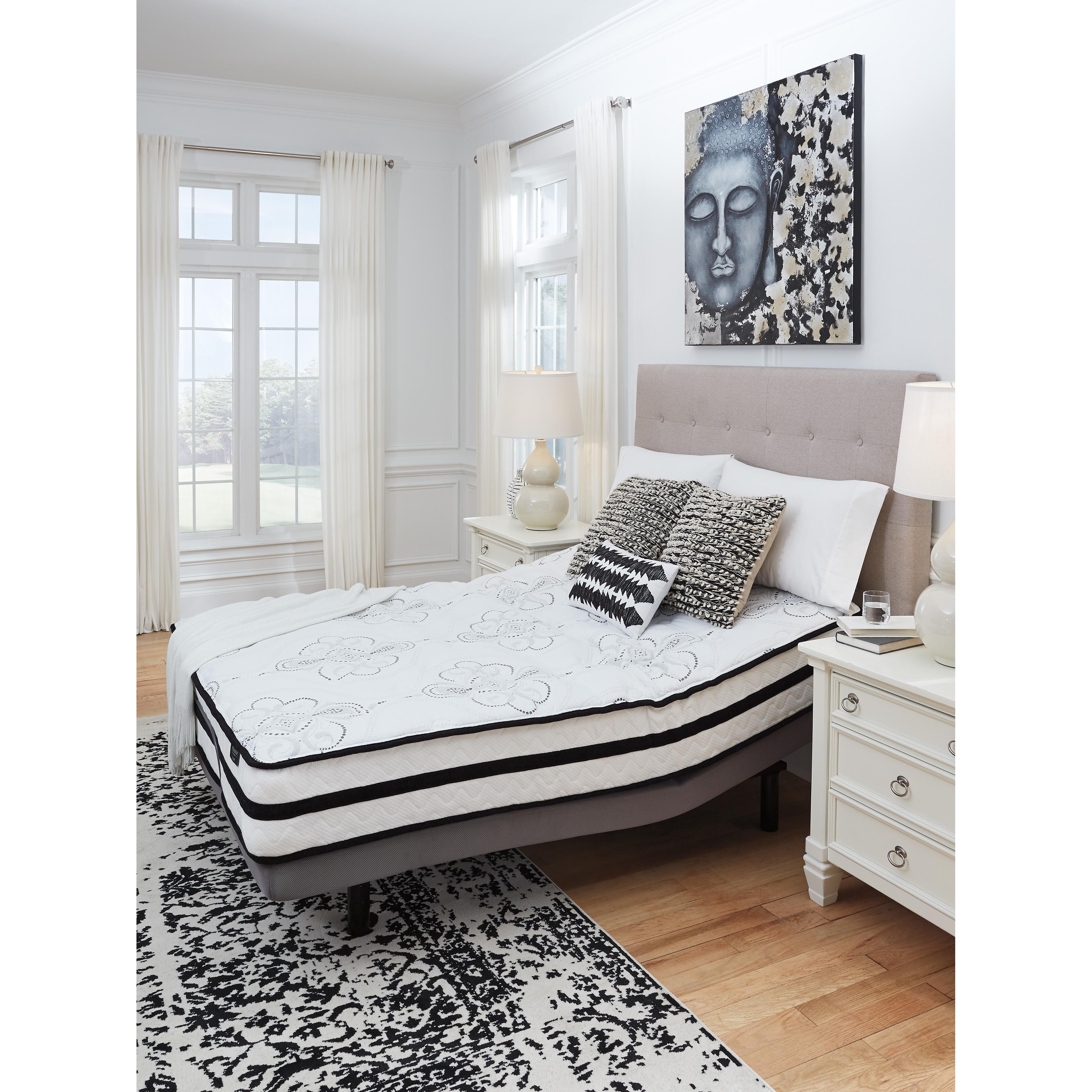  Sierra Sleep Chime 10 Inch Hybrid M69641 King Mattress IMAGE 10