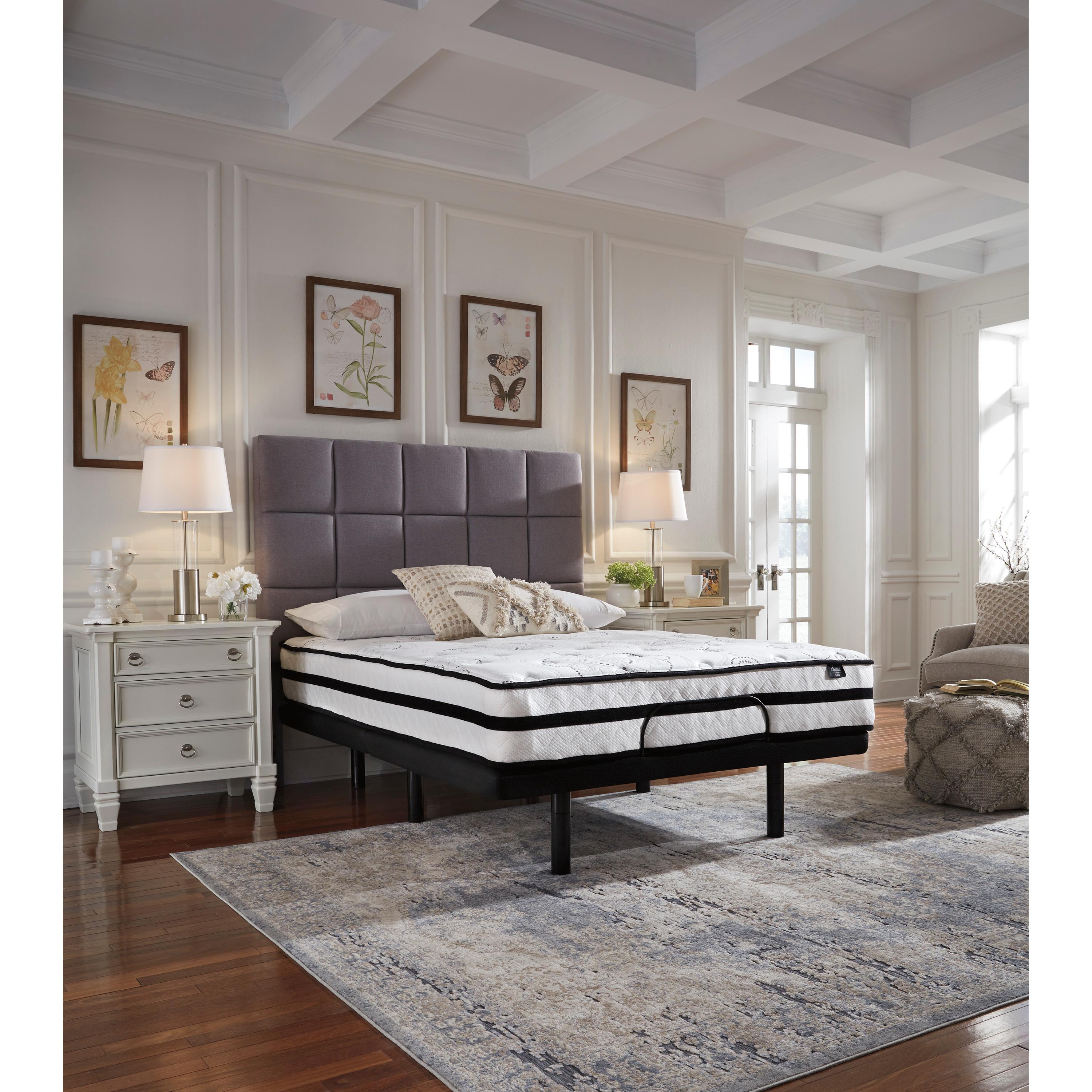  Sierra Sleep Chime 10 Inch Hybrid M69641 King Mattress IMAGE 13