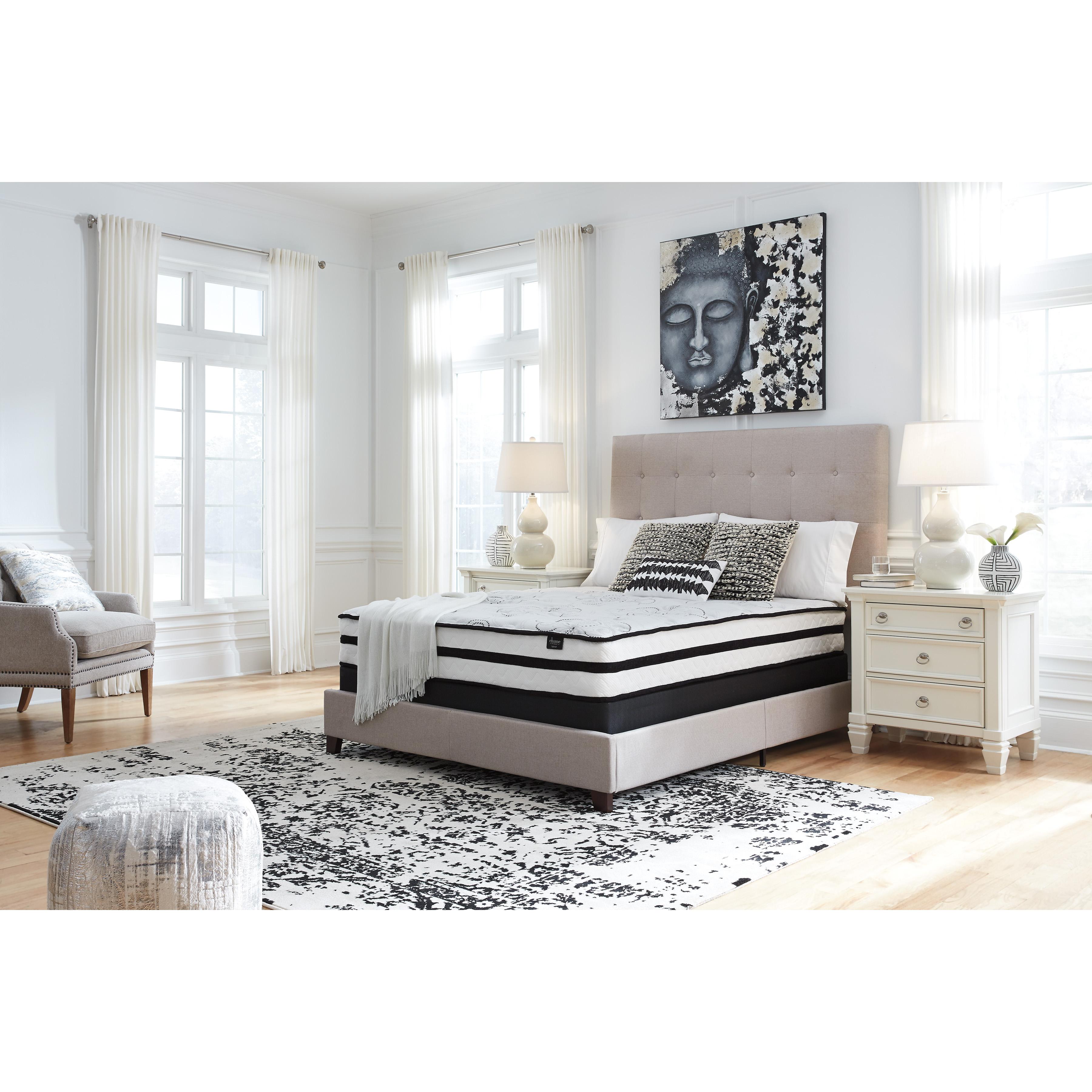  Sierra Sleep Chime 10 Inch Hybrid M69641 King Mattress IMAGE 5