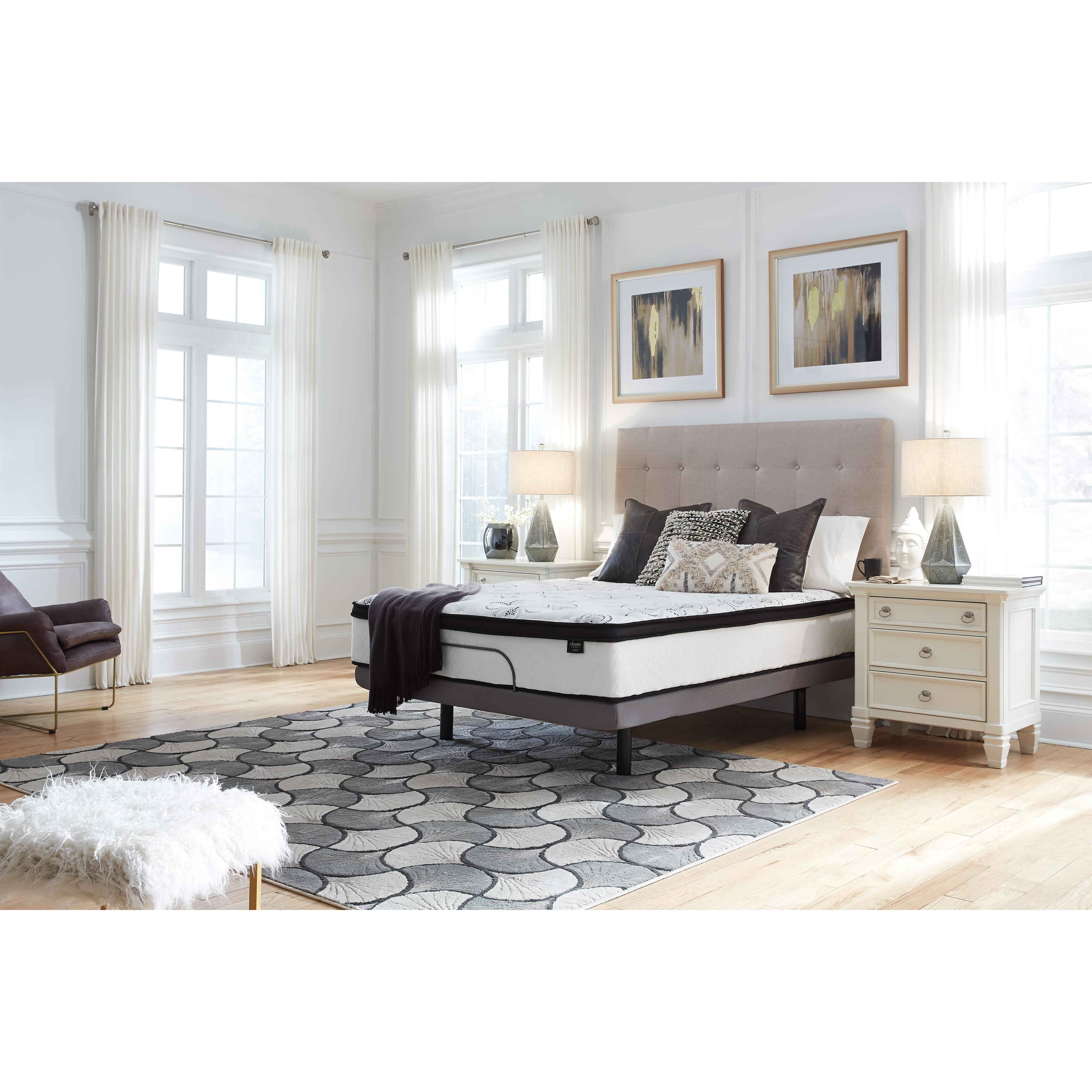  Sierra Sleep Chime 12 Inch Hybrid M69711 Twin Mattress IMAGE 9