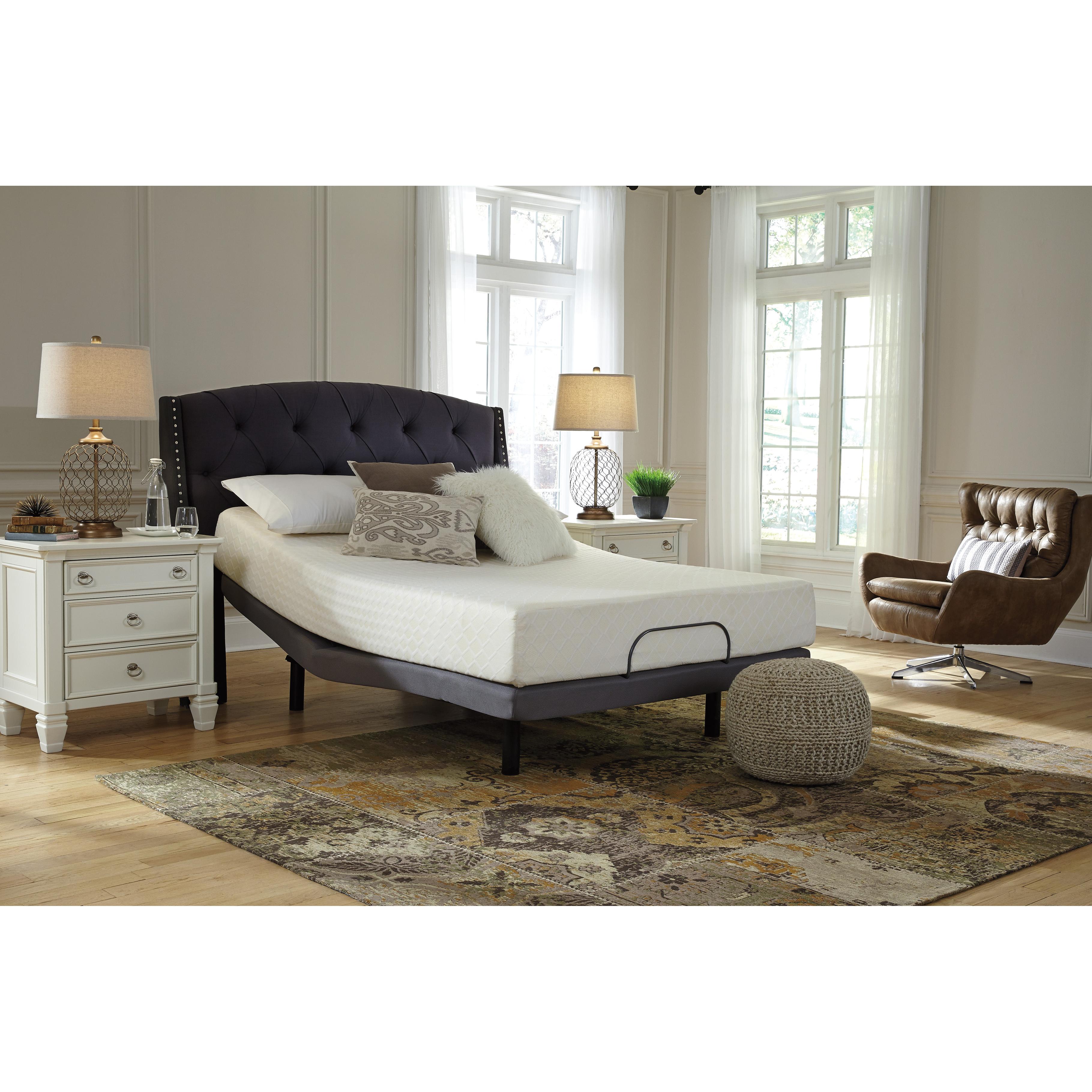  Sierra Sleep 10 Inch Chime Memory Foam M69931 Queen Mattress IMAGE 12