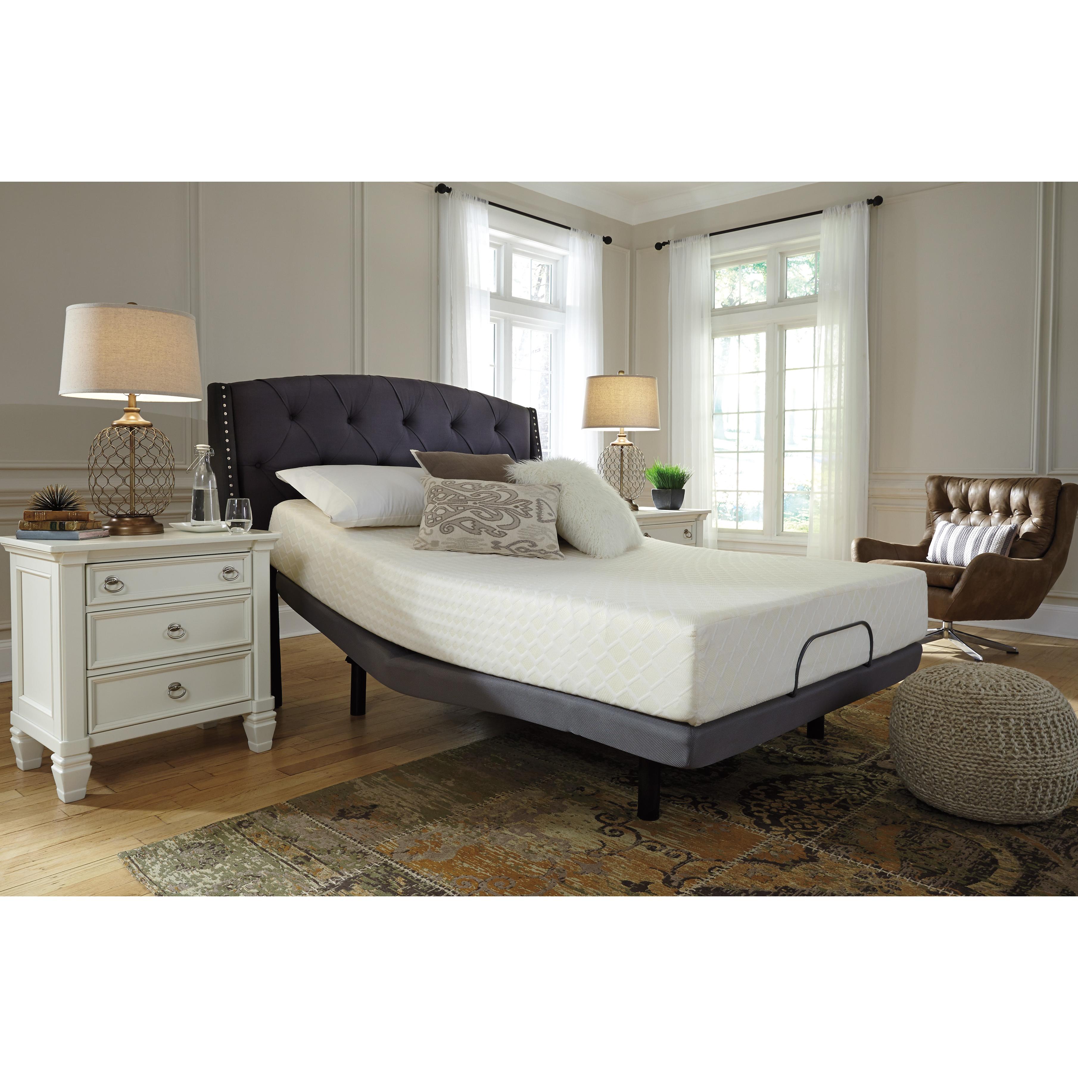  Sierra Sleep 10 Inch Chime Memory Foam M69931 Queen Mattress IMAGE 13