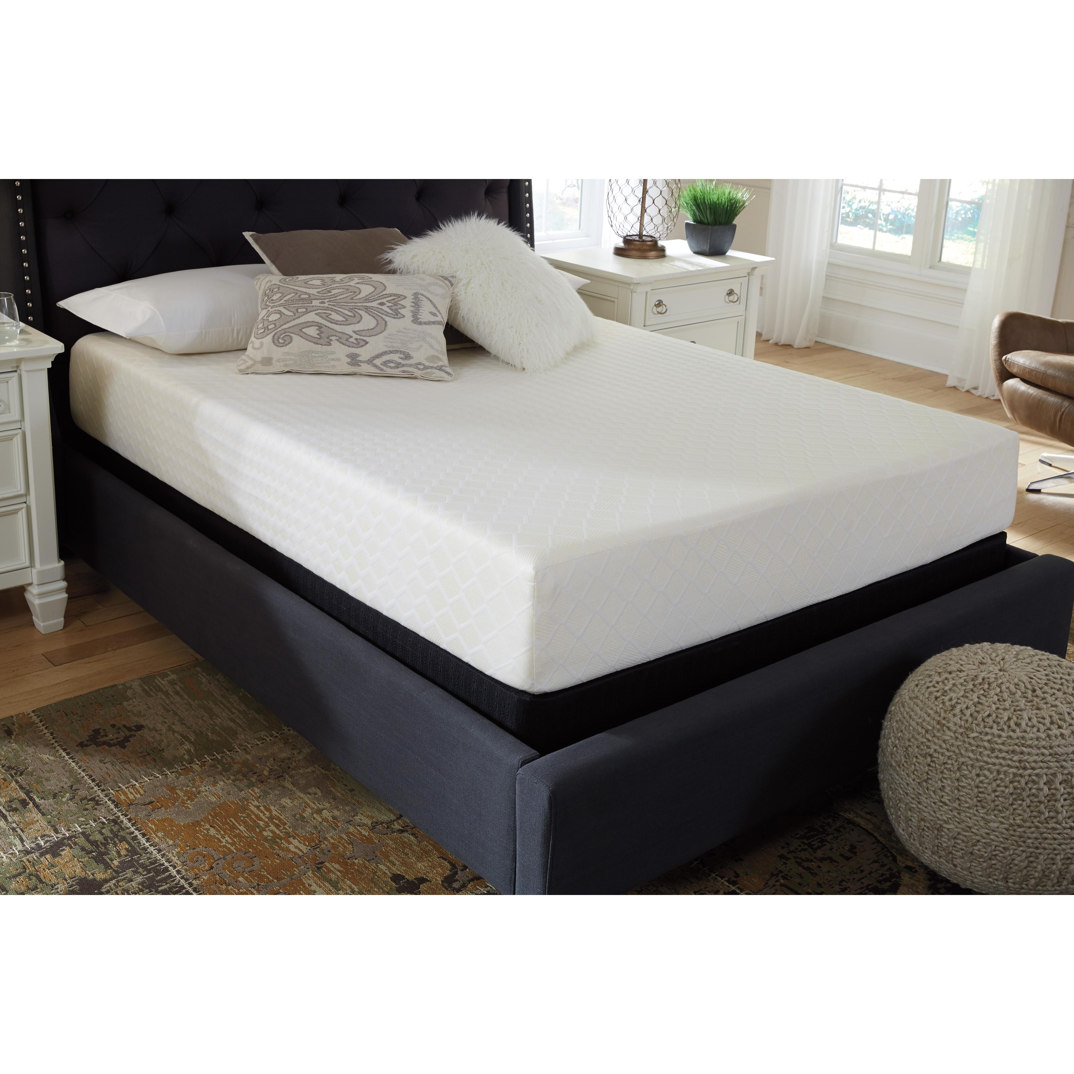  Sierra Sleep 10 Inch Chime Memory Foam M69931 Queen Mattress IMAGE 6
