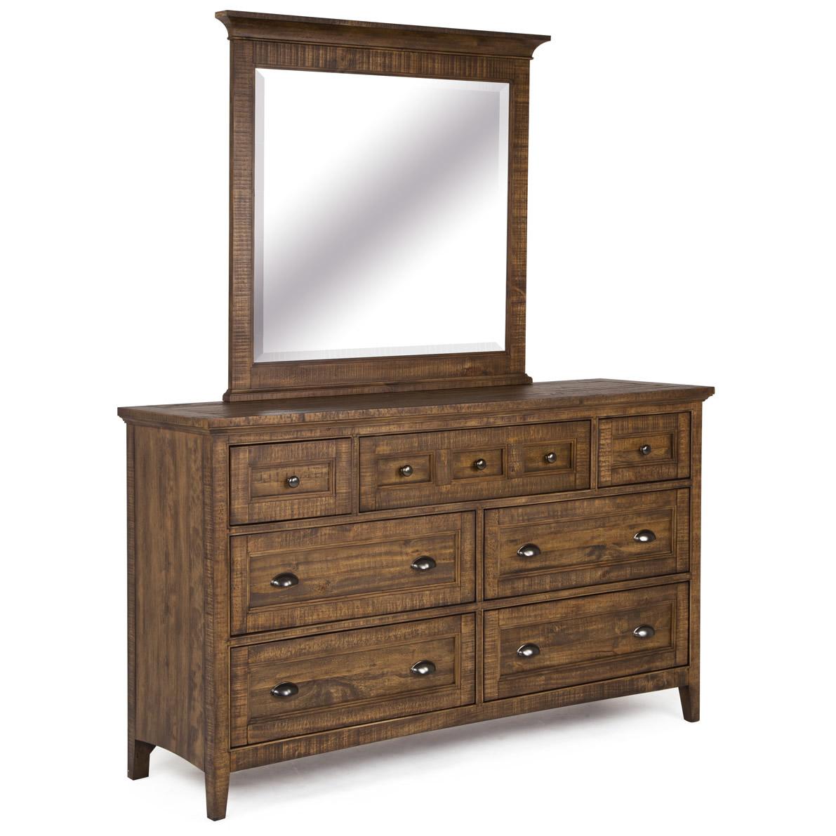  Magnussen Bay Creek Landscape Dresser Mirror B4398-40 IMAGE 3