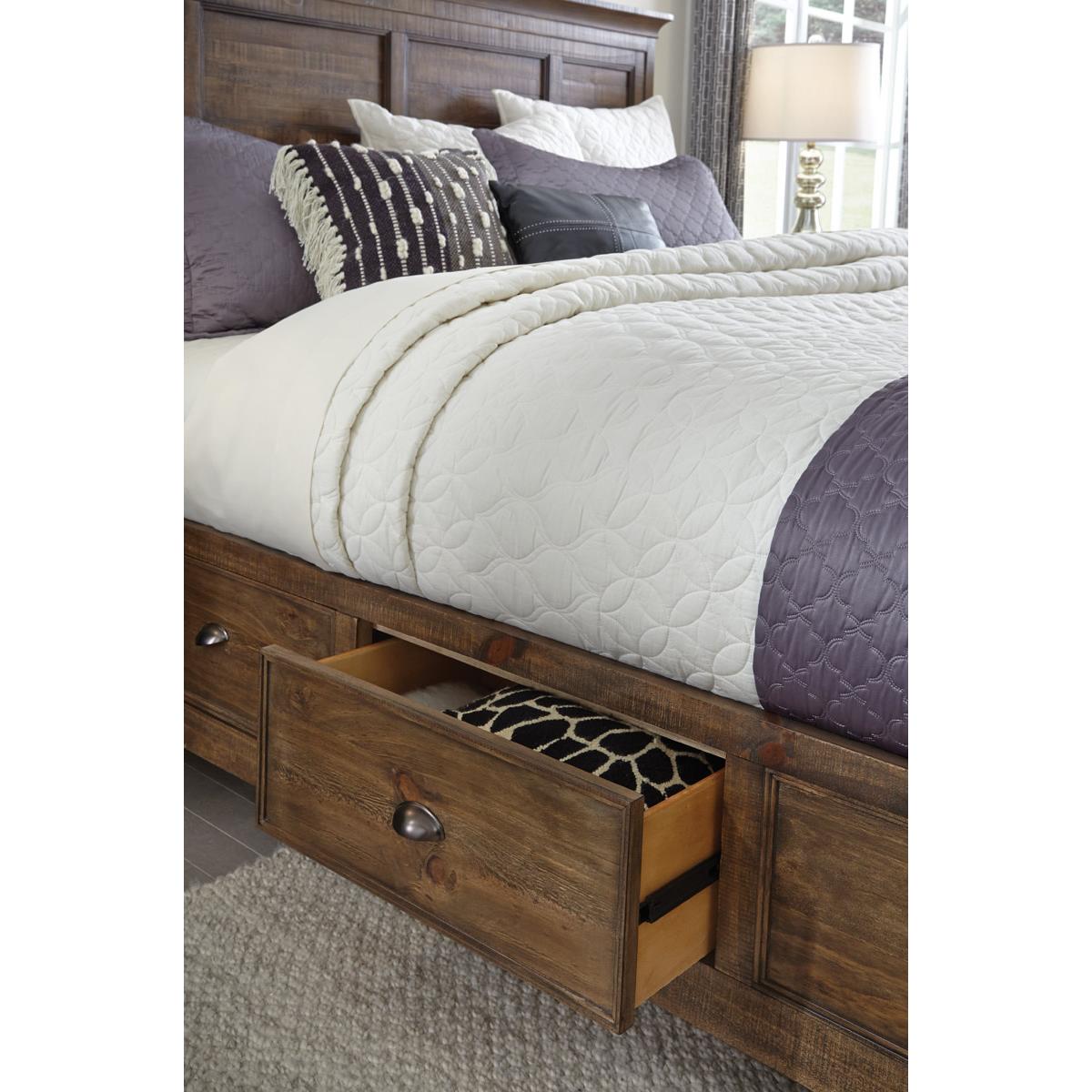  Magnussen Bay Creek Queen Panel Bed with Storage B4398-54B/B4398-54F/B4398-54H IMAGE 3