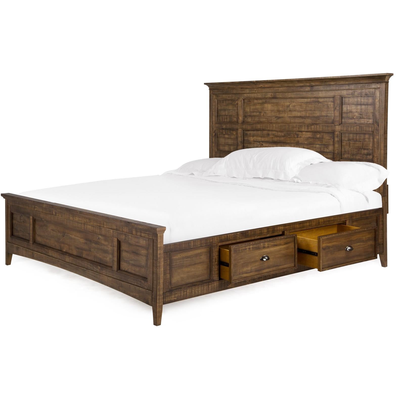  Magnussen Bay Creek King Panel Bed with Storage B4398-64B/B4398-64F/B4398-64H IMAGE 2