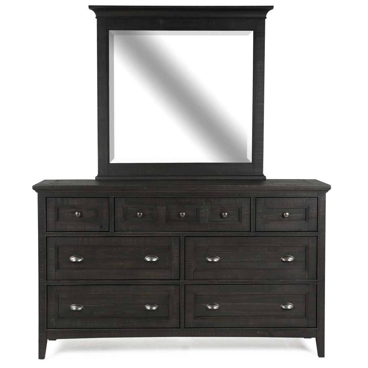  Magnussen Westley Falls Landscape Dresser Mirror B4399-40 IMAGE 2