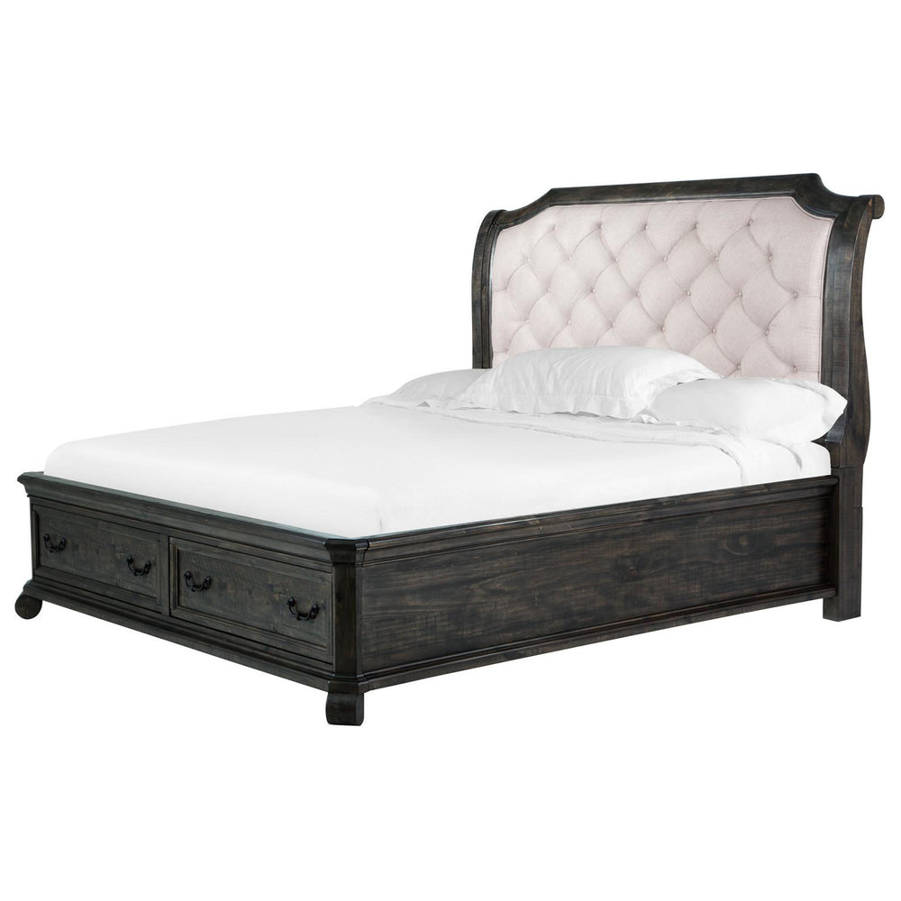  Magnussen Bellamy Queen Upholstered Sleigh Bed with Storage B2491-53F/B2491-53H/B2491-53R IMAGE 2
