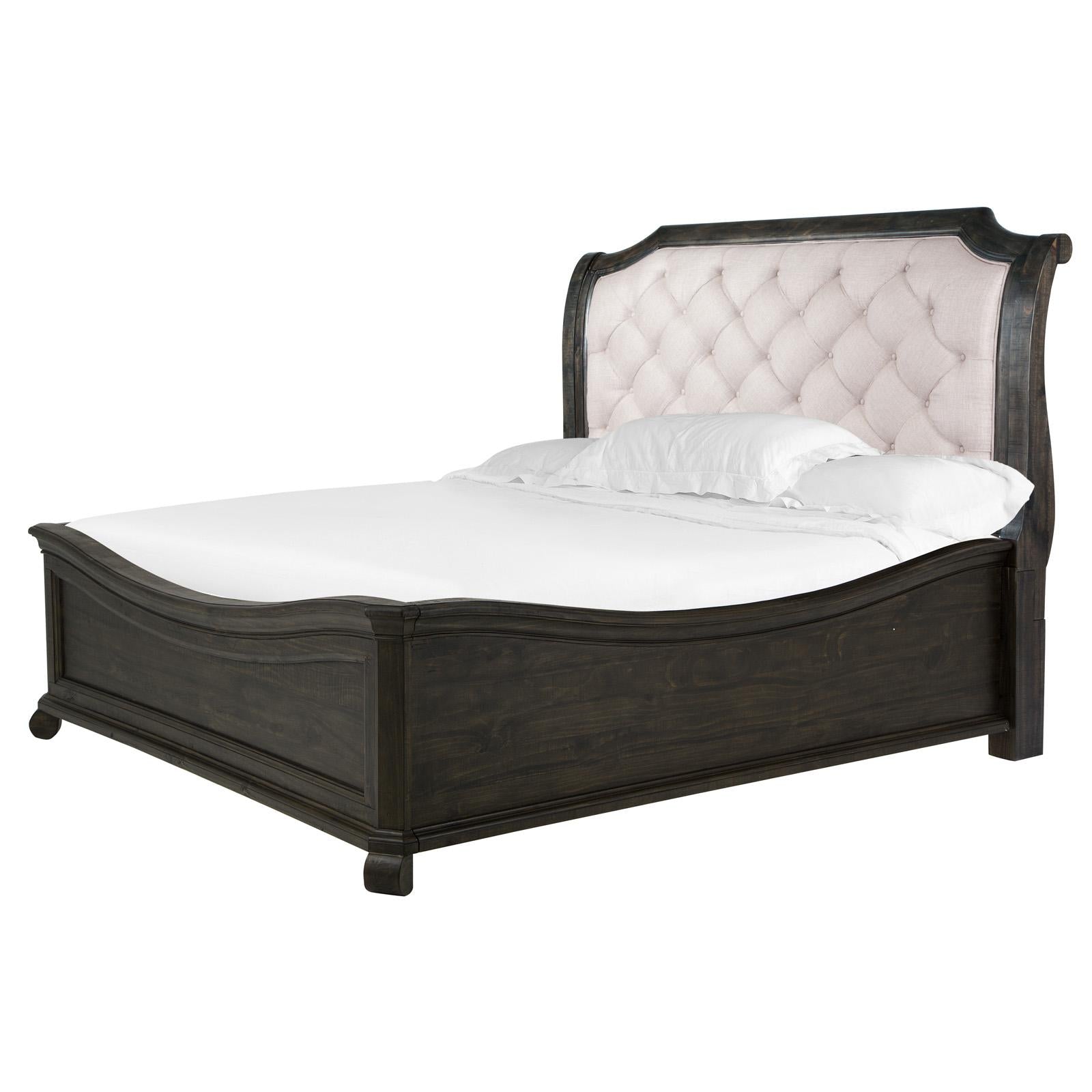  Magnussen Bellamy King Upholstered Sleigh Bed B2491-55R/B2491-63H/B2491-65F IMAGE 2
