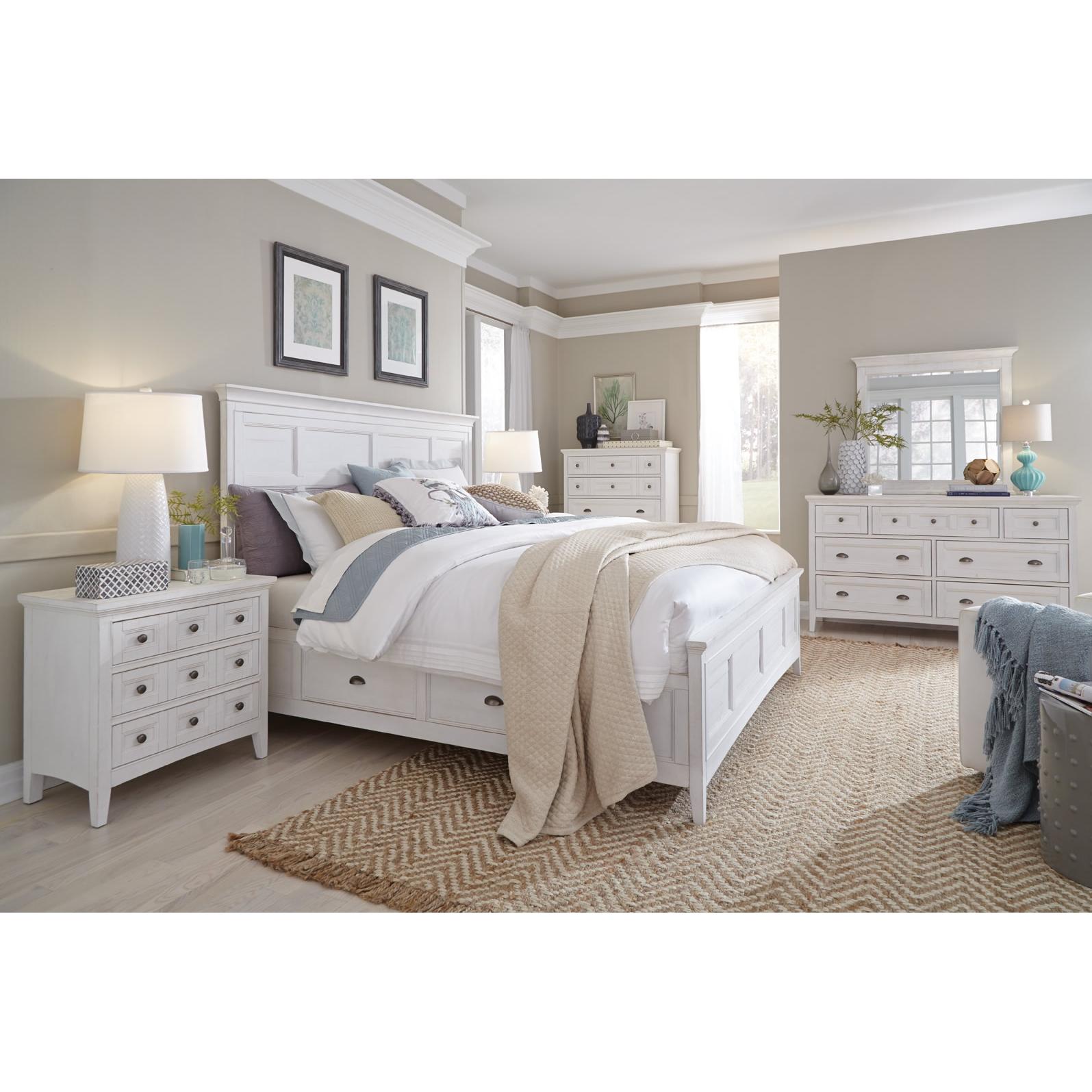  Magnussen Heron Cove California King Panel Bed with Storage B4400-64F/B4400-64H/B4400-74B IMAGE 4