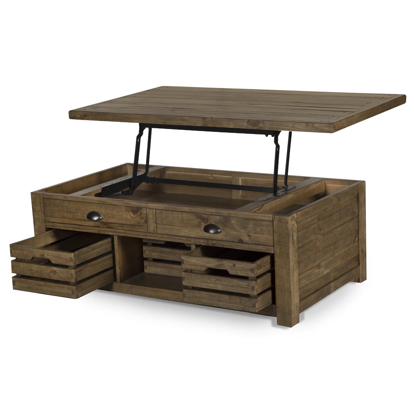  Magnussen Stratton Lift Top Cocktail Table T4481-50 IMAGE 2