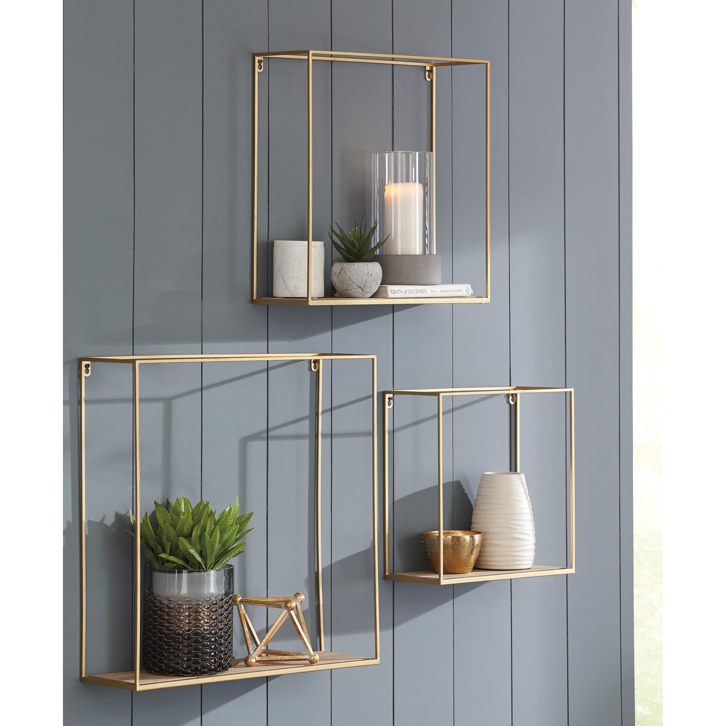  Signature Design by Ashley Efharis A8010107 Wall Shelf Set IMAGE 2