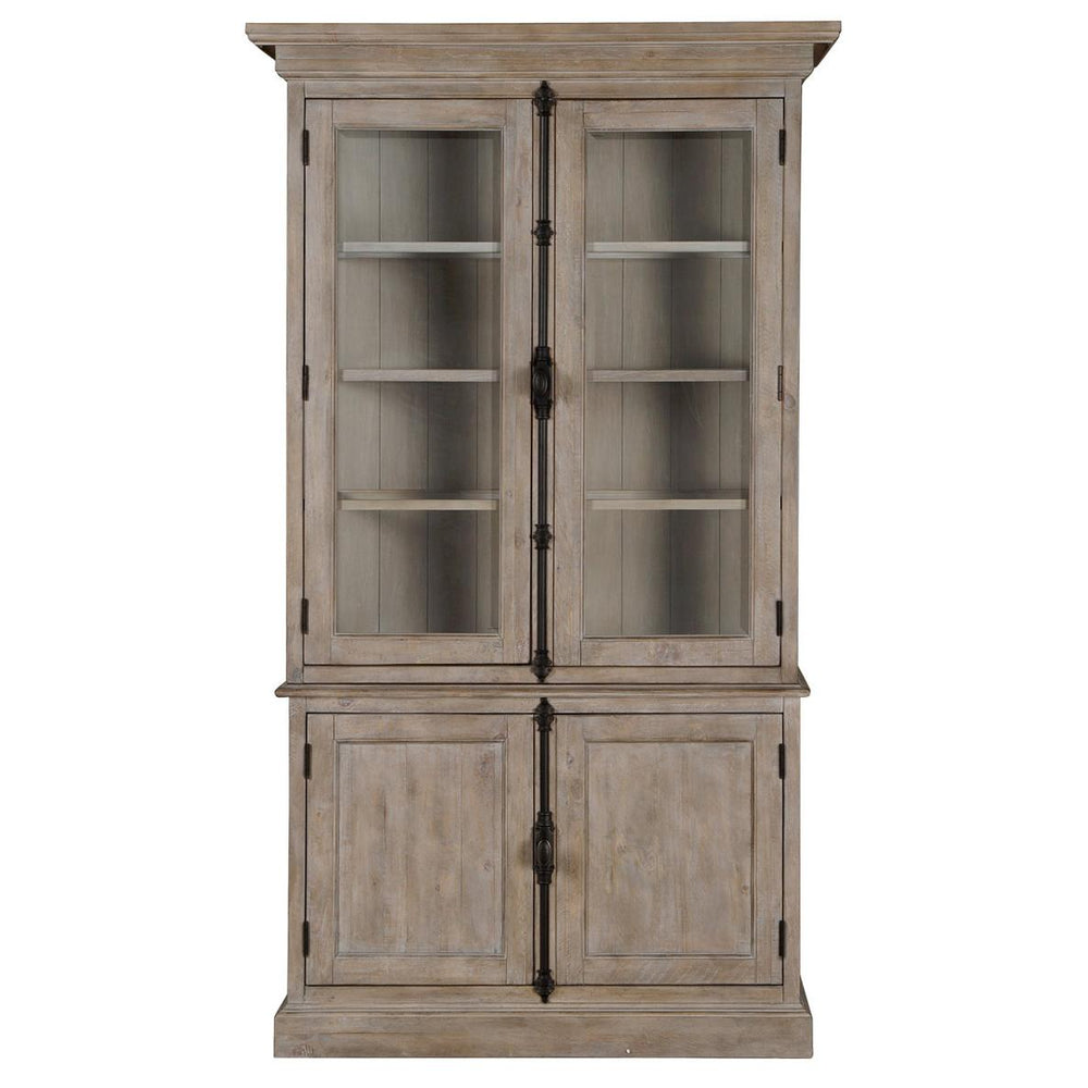  Magnussen Tinley Park 2 pc China Cabinet D4646-01B/D4646-01T IMAGE 1