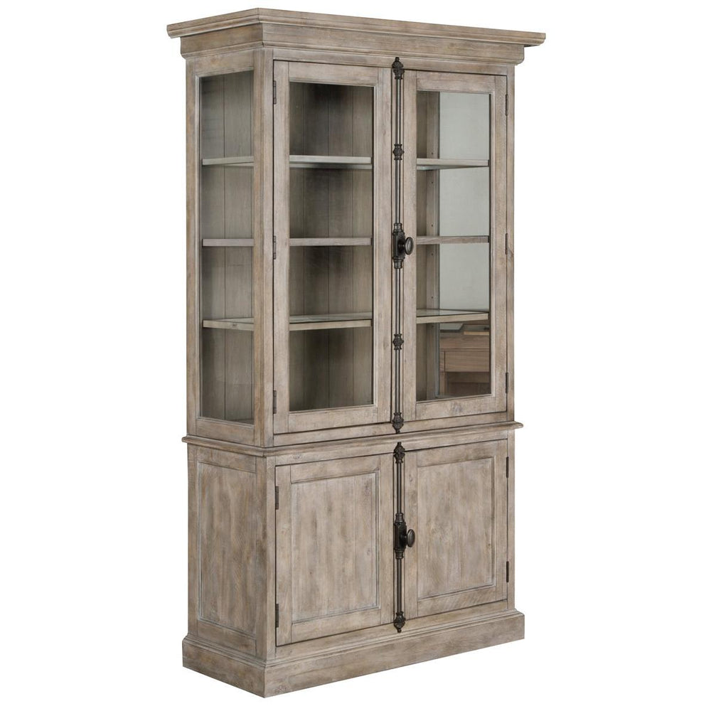  Magnussen Tinley Park 2 pc China Cabinet D4646-01B/D4646-01T IMAGE 2