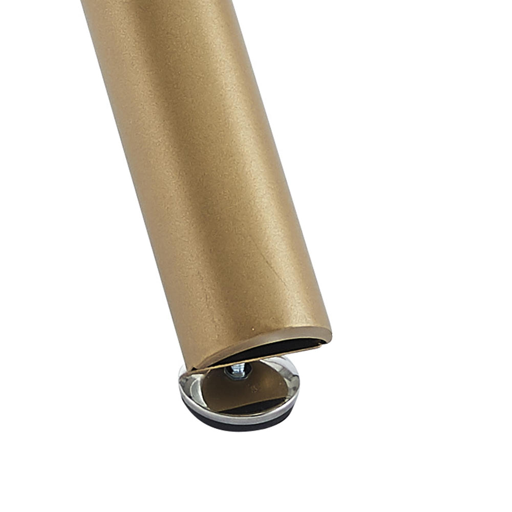  !nspire Carmilla 201-353GD Round Dining Table - Aged Gold IMAGE 7