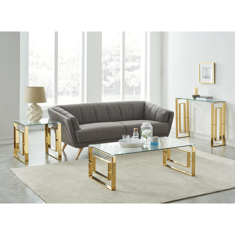  !nspire Eros 502-482GL Console/Desk - Gold IMAGE 6