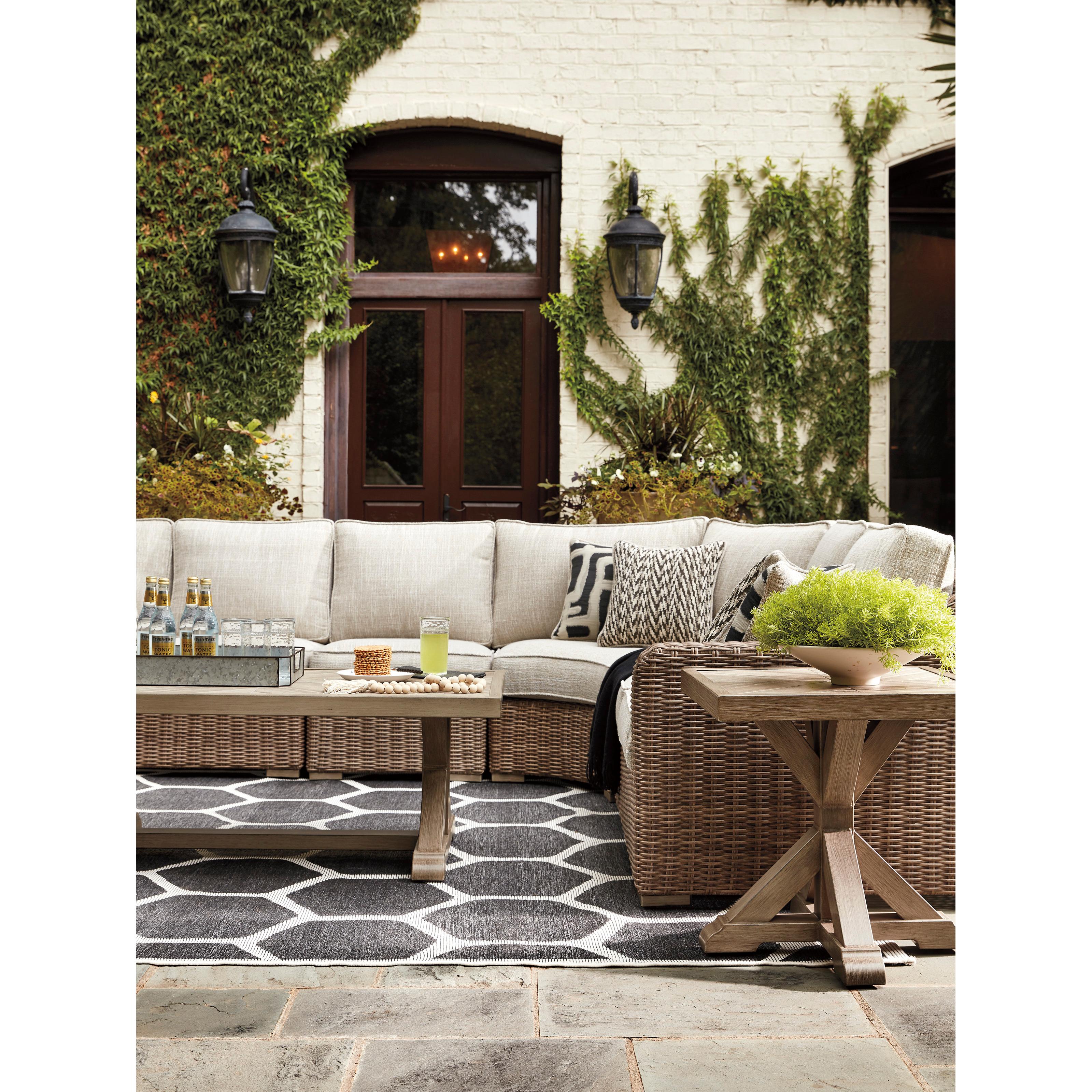  Signature Design by Ashley Beachcroft P791P7 4 pc Outdoor Seating Set IMAGE 8
