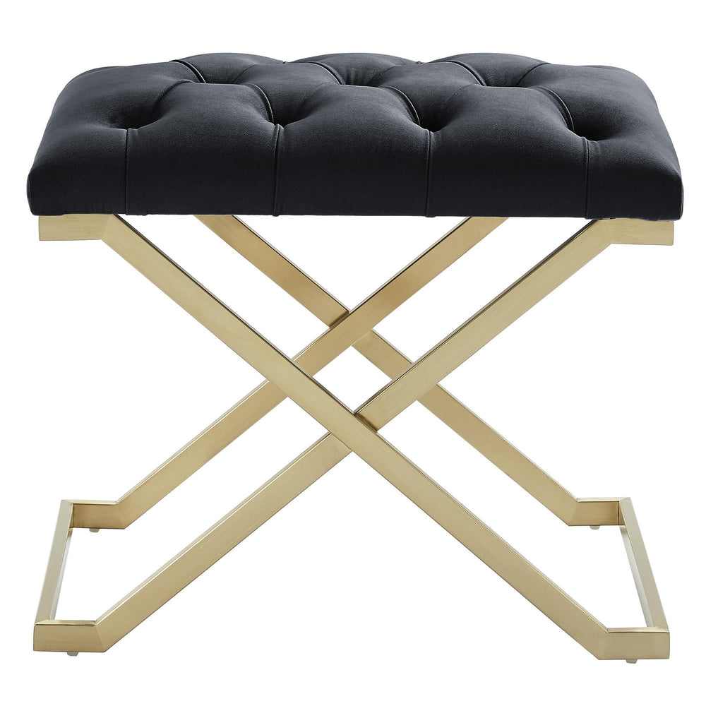  !nspire Rada 401-404BK Bench - Black and Gold IMAGE 3
