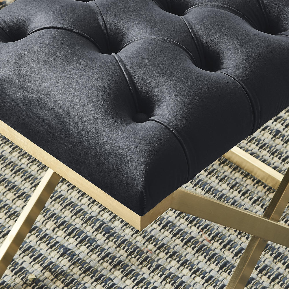  !nspire Rada 401-404BK Bench - Black and Gold IMAGE 5