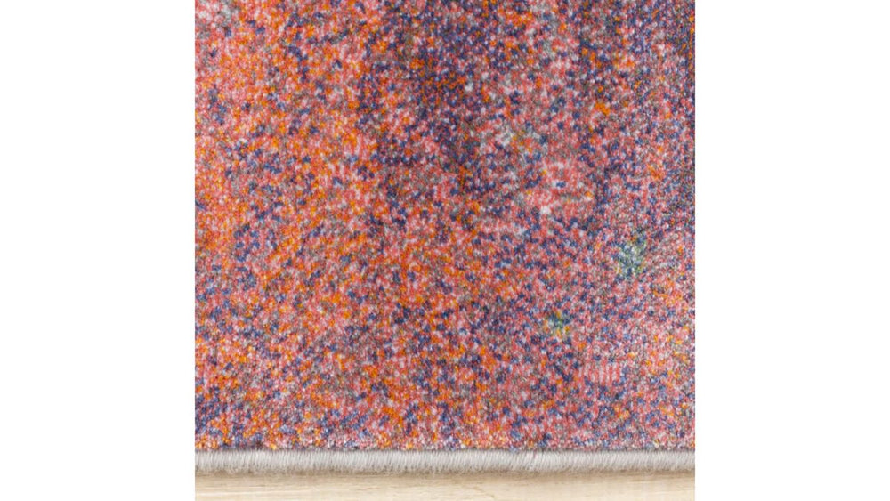 Aurora Pink Orange Purple Floral Rug