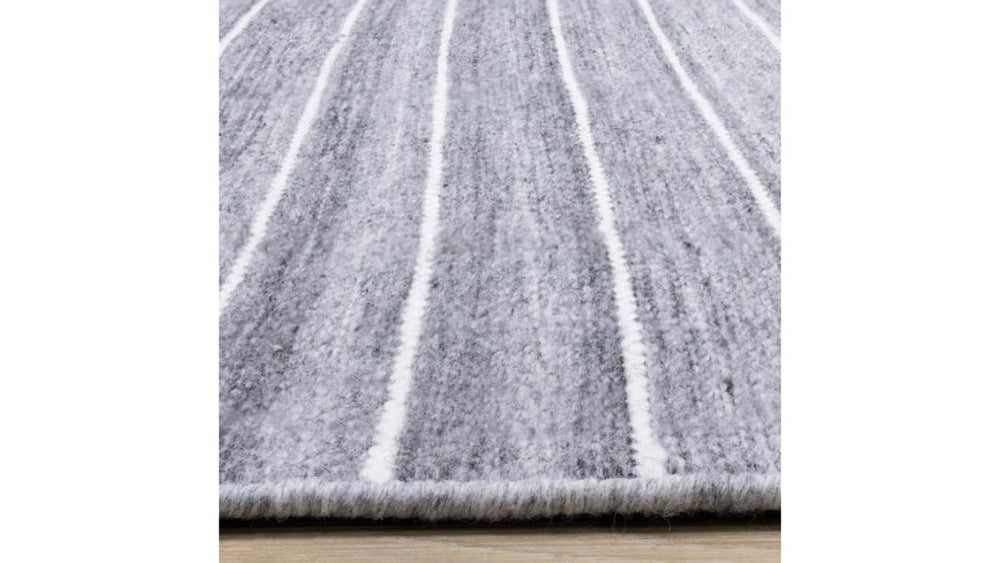 Aspen Striped Pattern Woven Rug