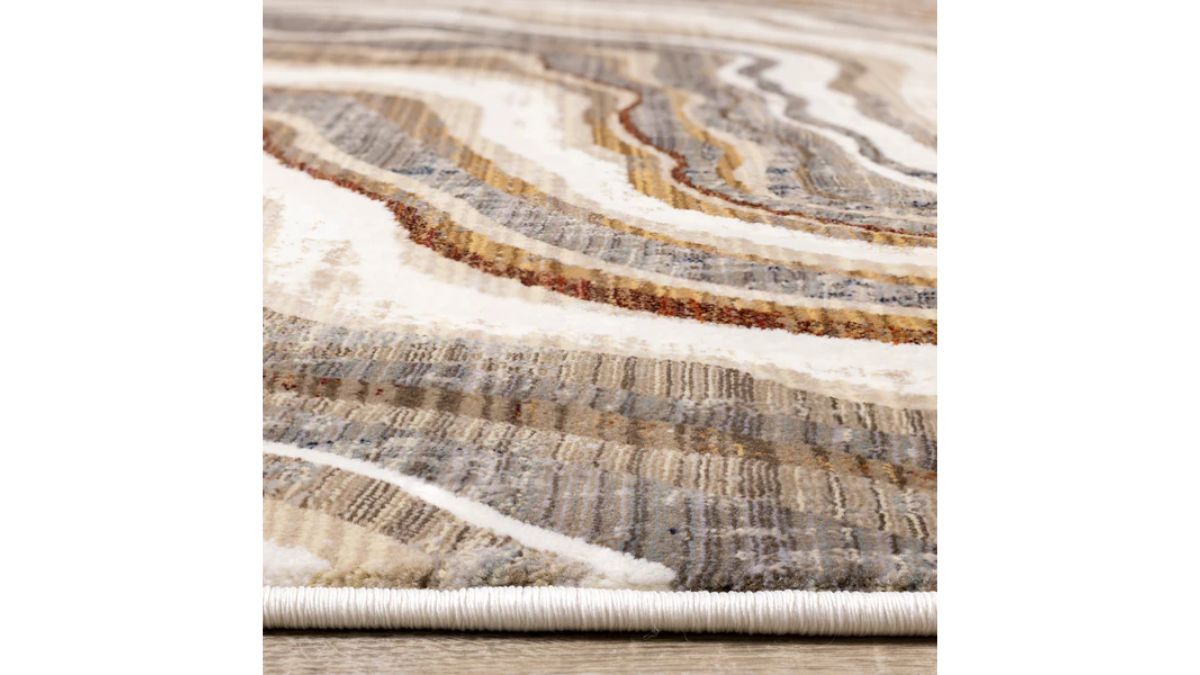 Samira Curvy Waves Rug