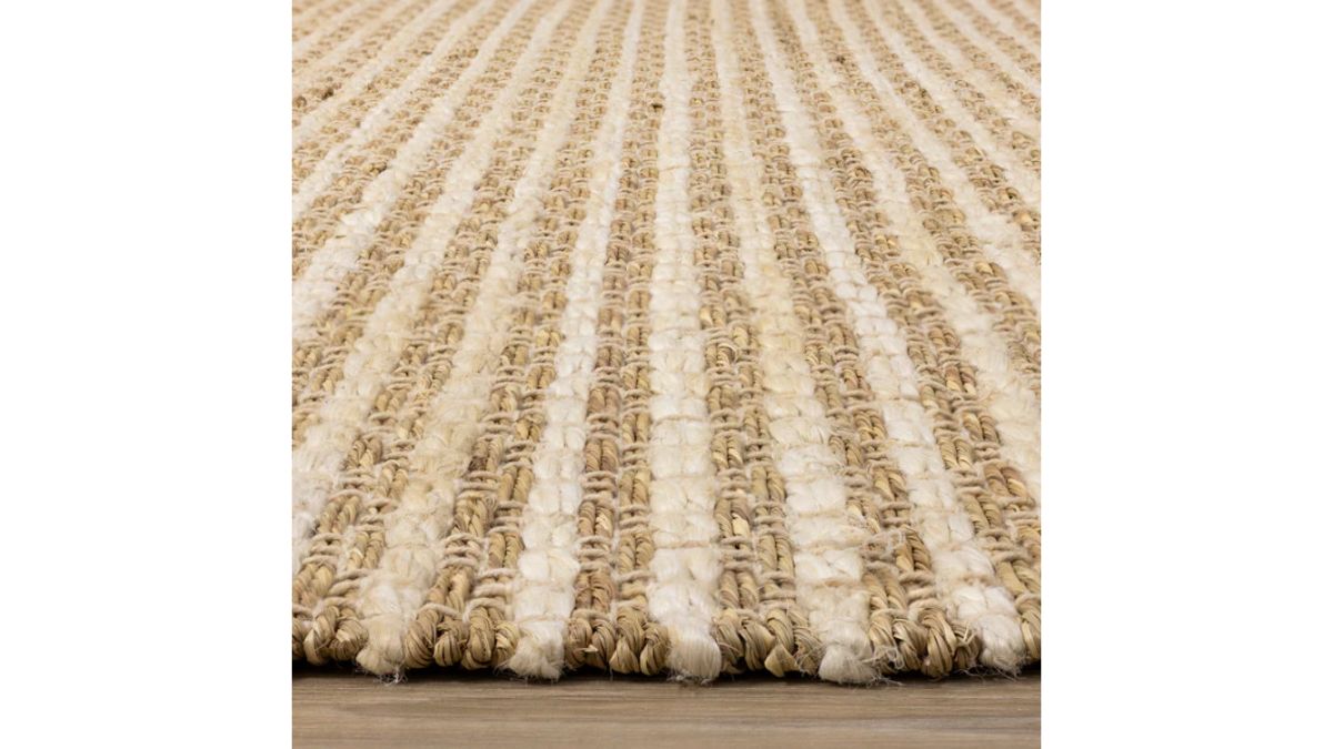 Naturals Beige Intricate Weave Rug