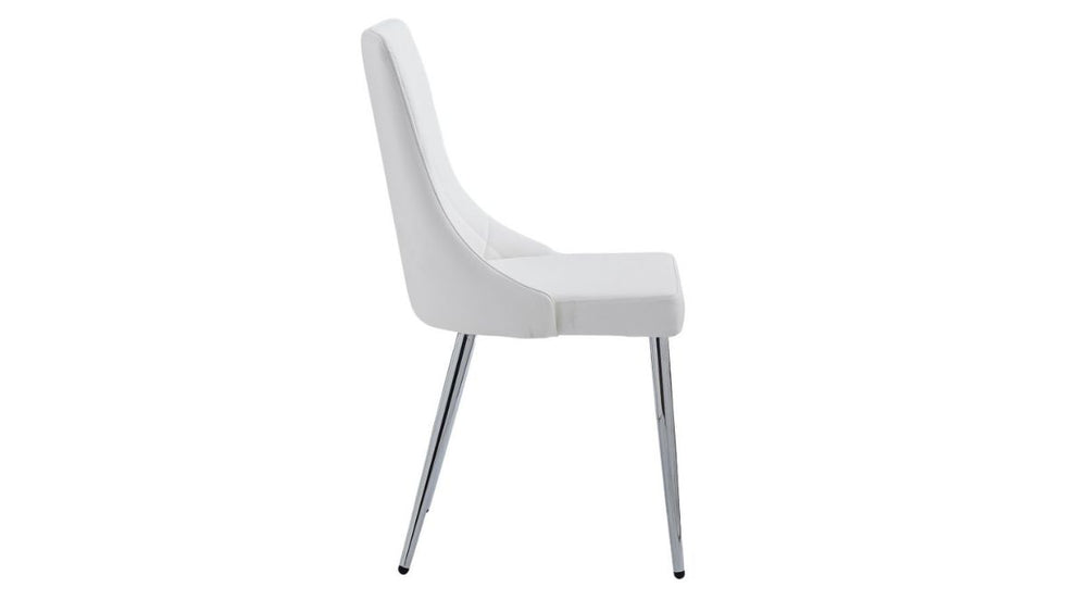 WORLDWIDE HOME FURNISHINGS DEVO DINING CHAIR (SET OF 2)