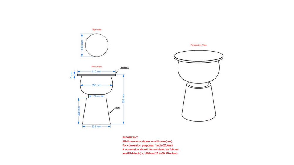 WORLDWIDE HOME FURNISHINGS ALORA END TABLE