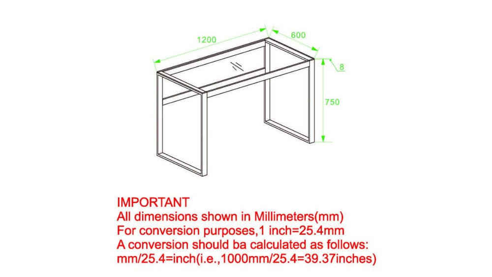 WORLDWIDE HOME FURNISHINGS ZEVON DESK