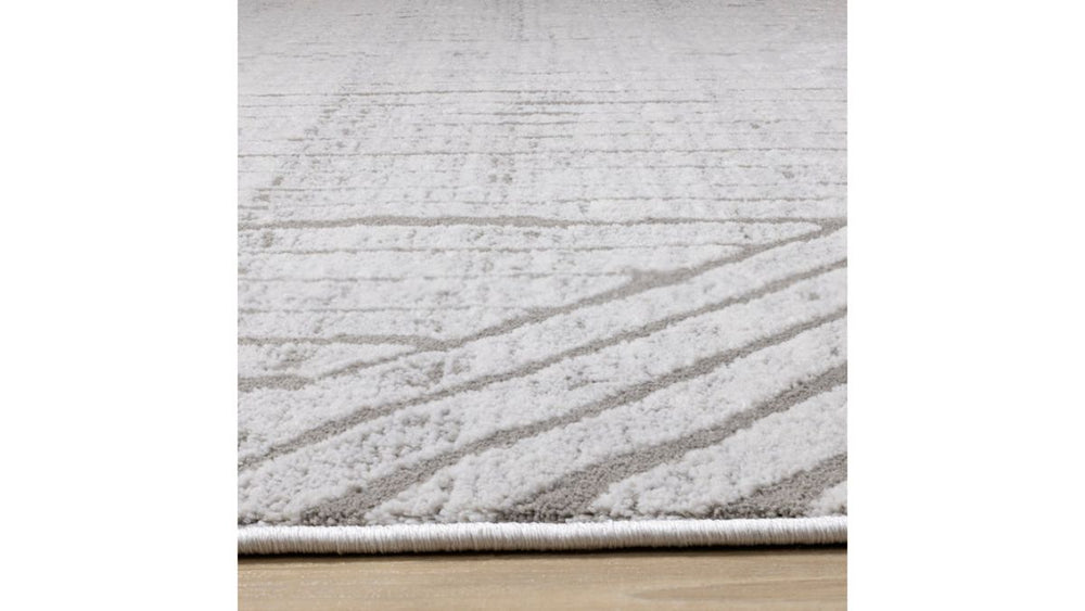 Hayden Grey Modern Lines Rug