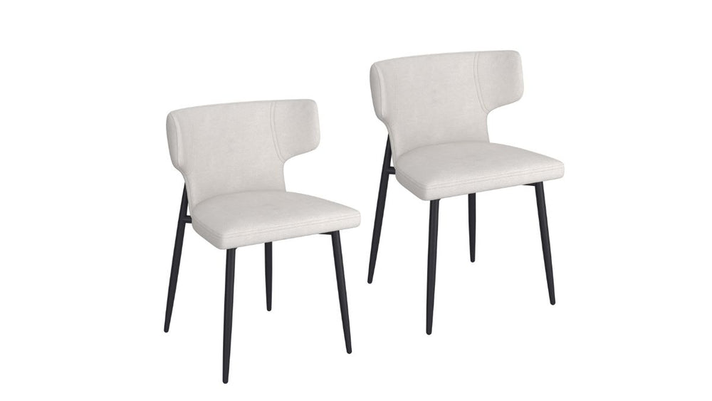 WORLDWIDE HOME FURNISHINGS OLIS DINING CHAIR (SET OF 2)