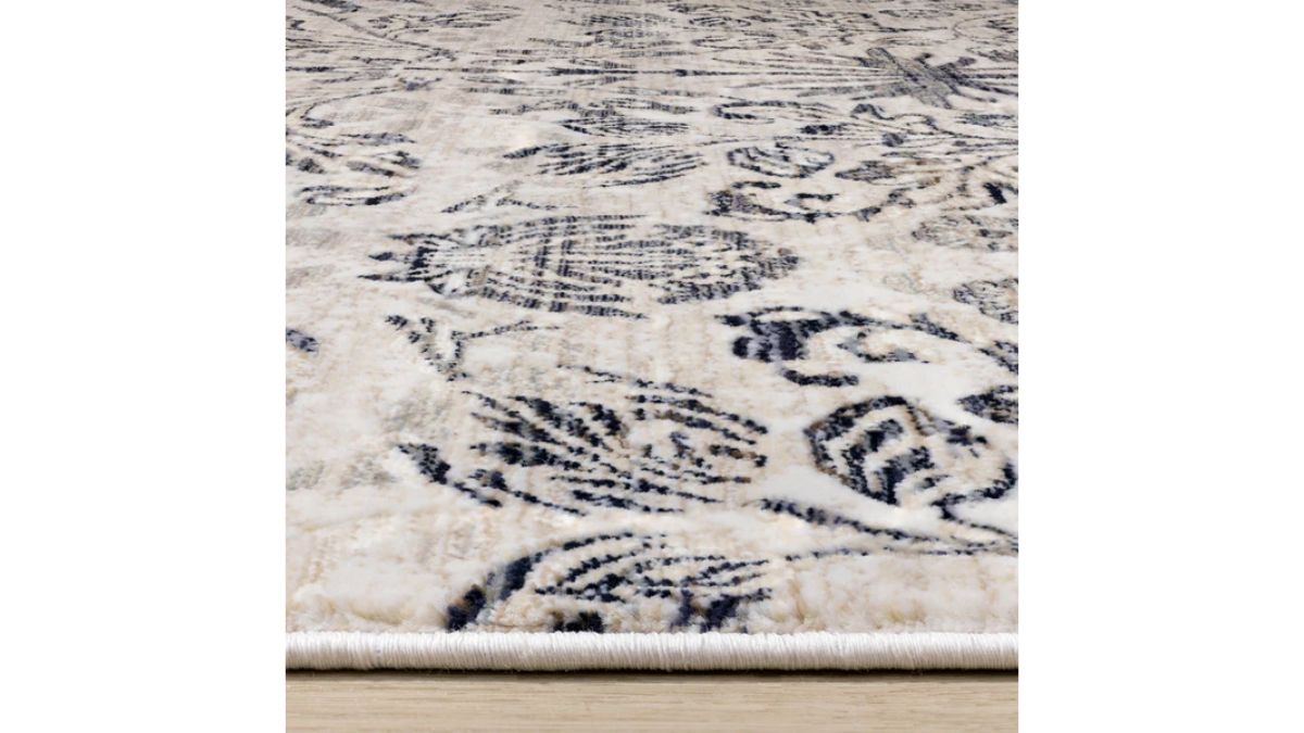 Samira Ornate Leaf Pattern Rug