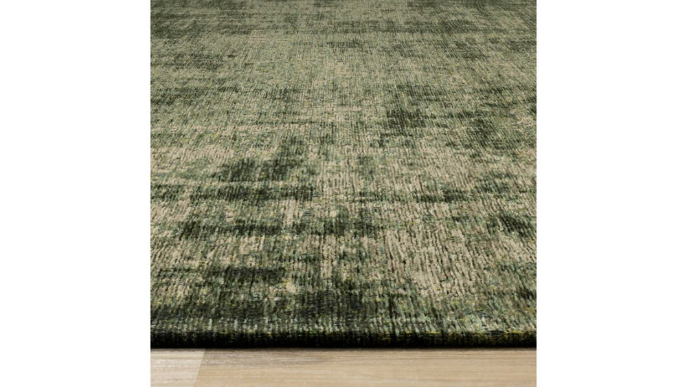 Cathedral Green Tree Bark Rug