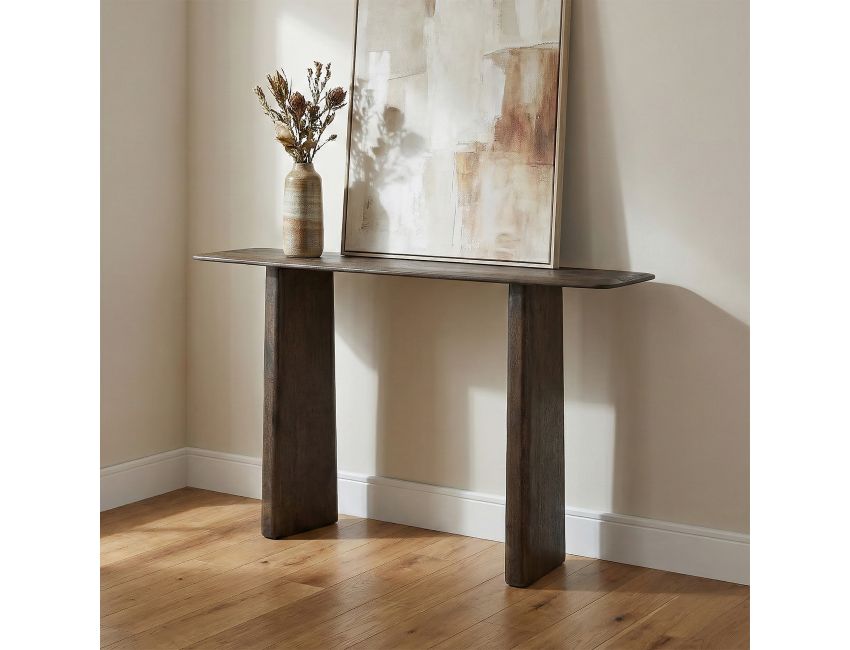 Bazul Console Table, 47" in Mocha