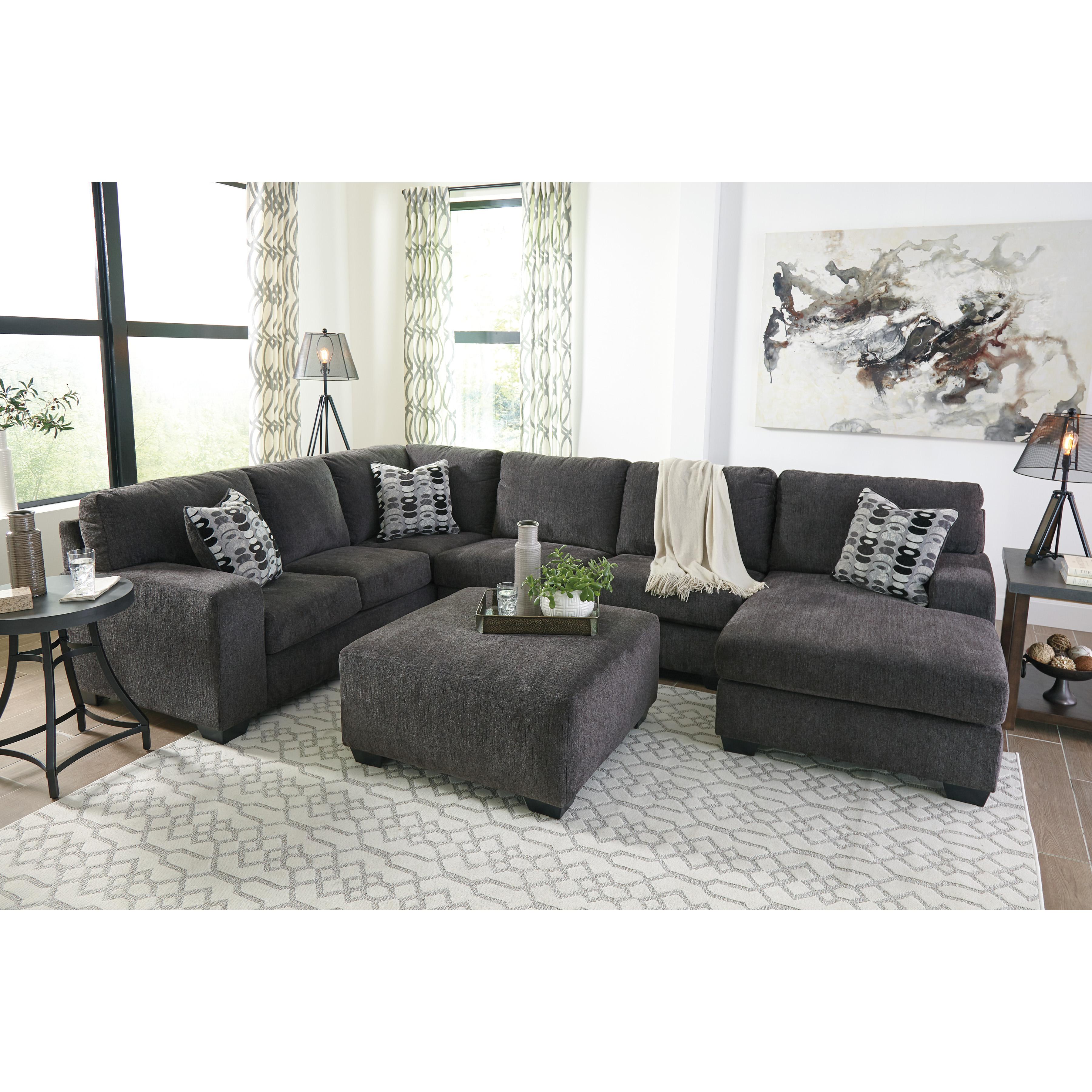  Signature Design by Ashley Ballinasloe Fabric Ottoman 8070308 IMAGE 3
