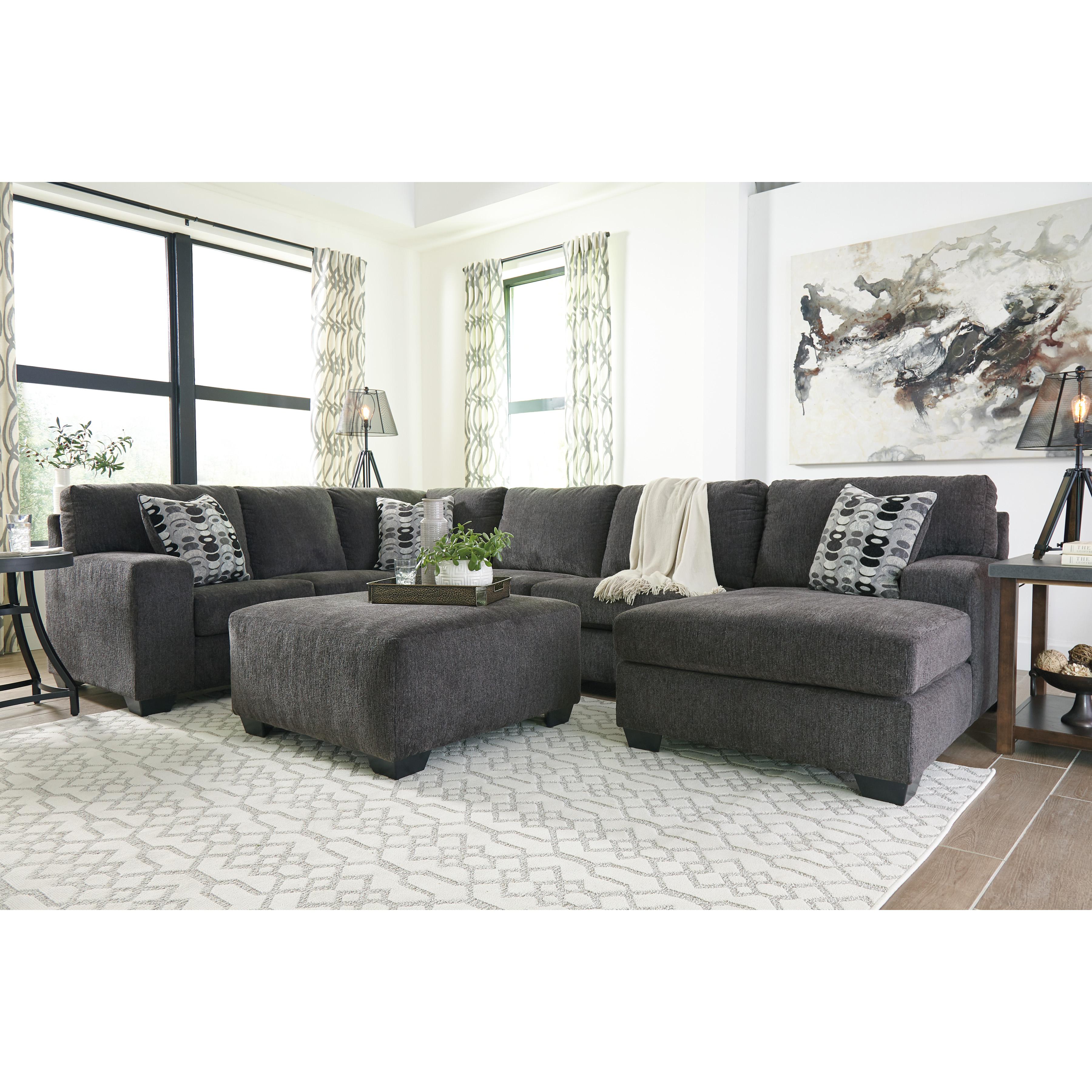  Signature Design by Ashley Ballinasloe Fabric Ottoman 8070308 IMAGE 4