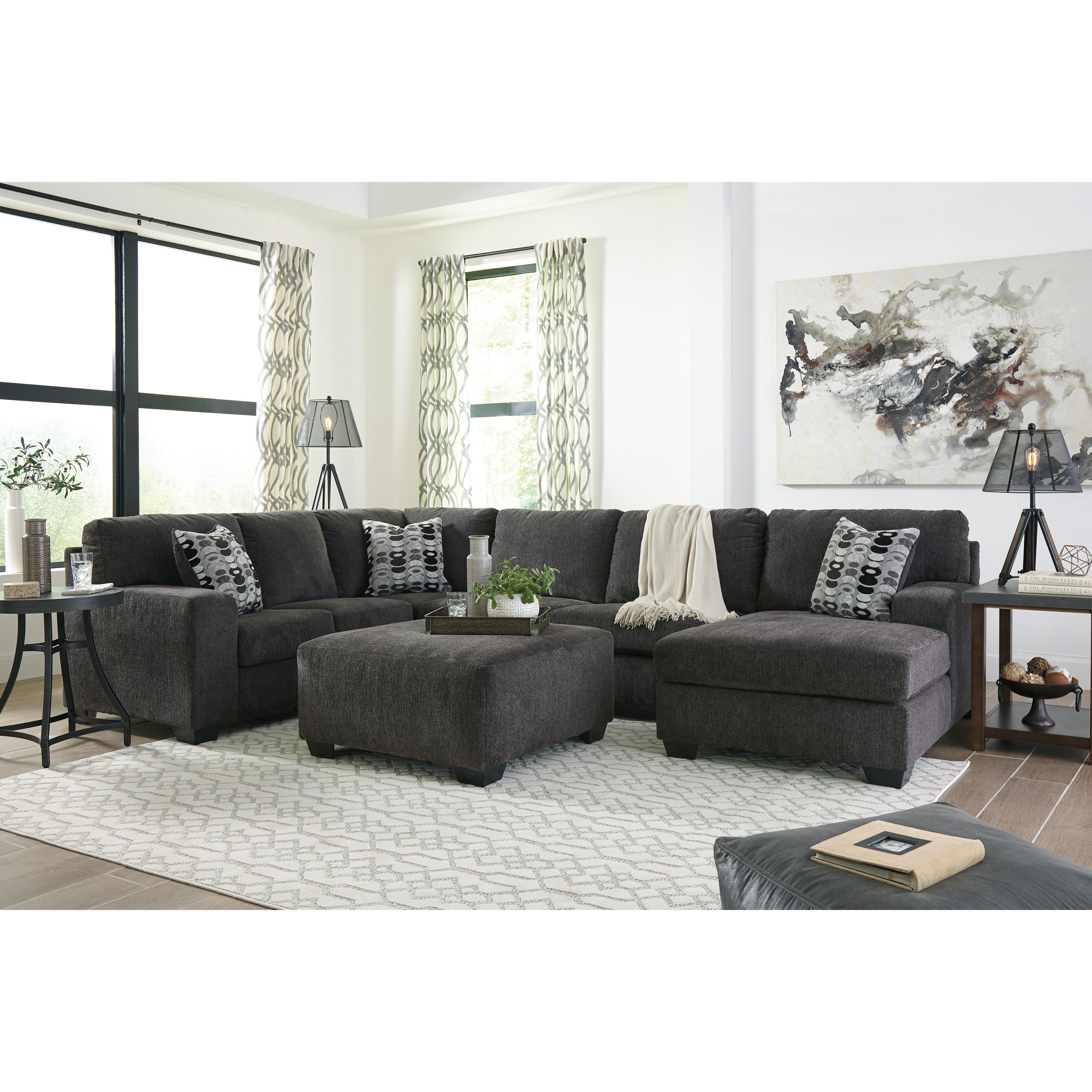  Signature Design by Ashley Ballinasloe Fabric Ottoman 8070308 IMAGE 6